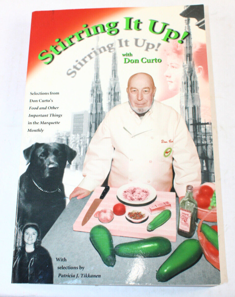Cook Book Stirring It Up with Don Curto (3 Signatures)