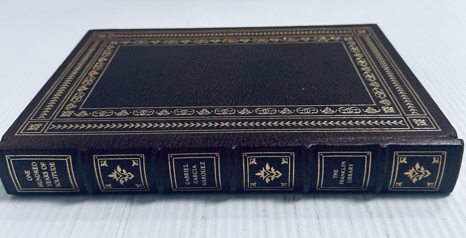One Hundred Years Solitude Gabriel Garcia Marquez Franklin Library 1981 Leather