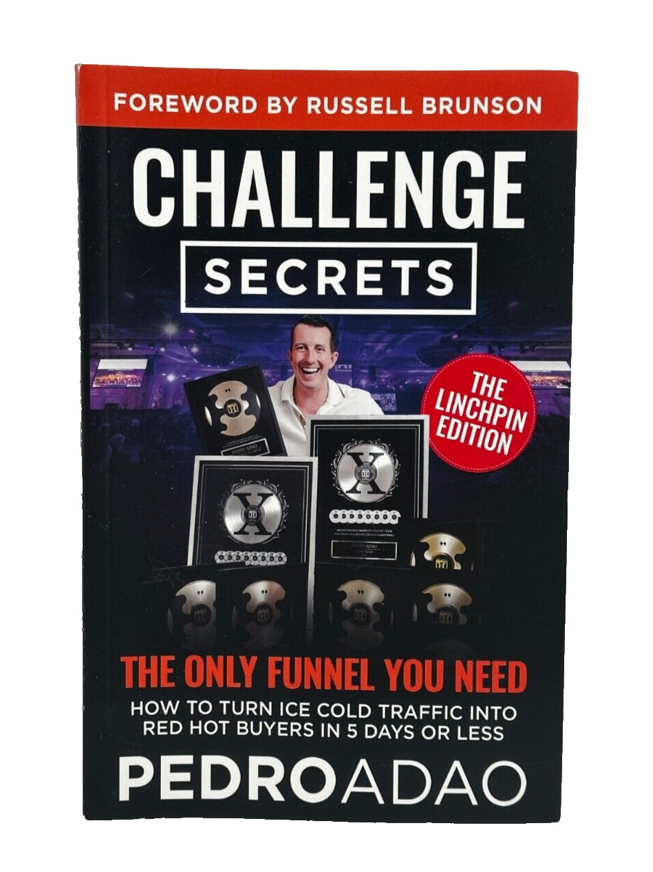 Challenge Secrets by Pedro Adao: The Linchpin Edition – Turn Traffic into Buyers