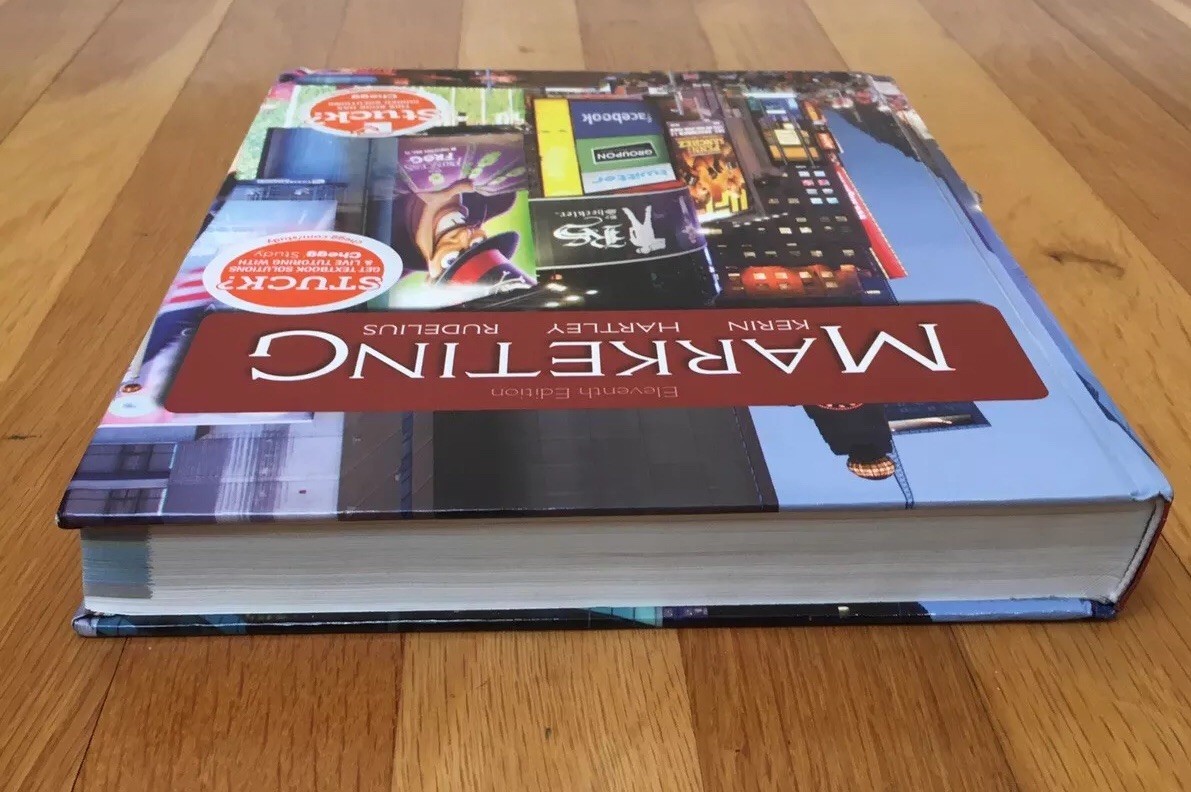 Marketing by Kerin, Hartley, Rudelius Eleventh Edition Hardcover 2012