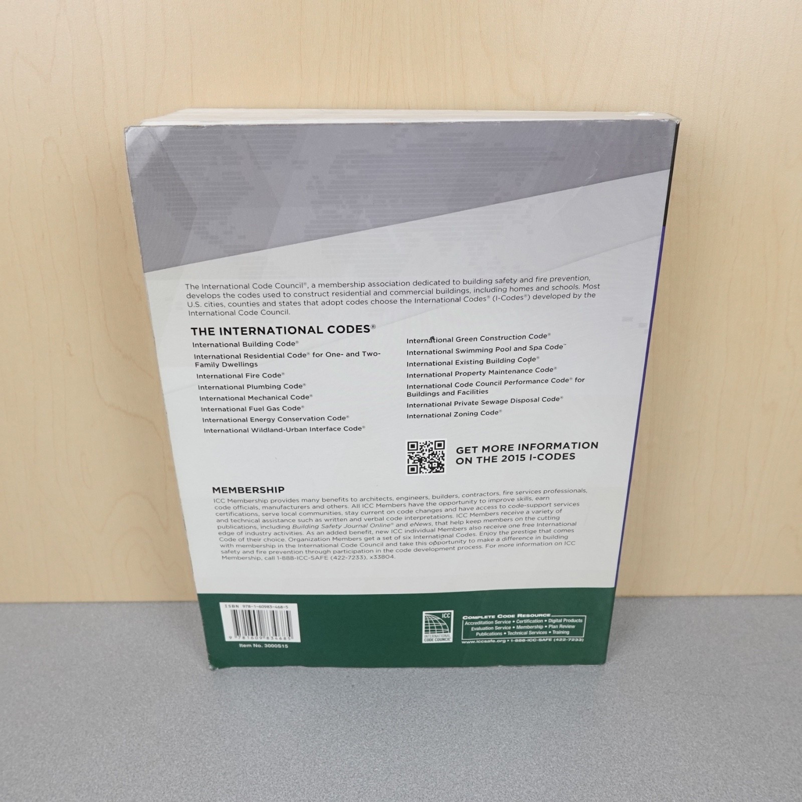 IBC 2015 International Building Code Paperback Good