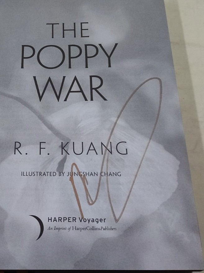 The Poppy War by R.F. Kuang 1st Ed. 1st Print Signed Collector’s Ed. 2024 HC