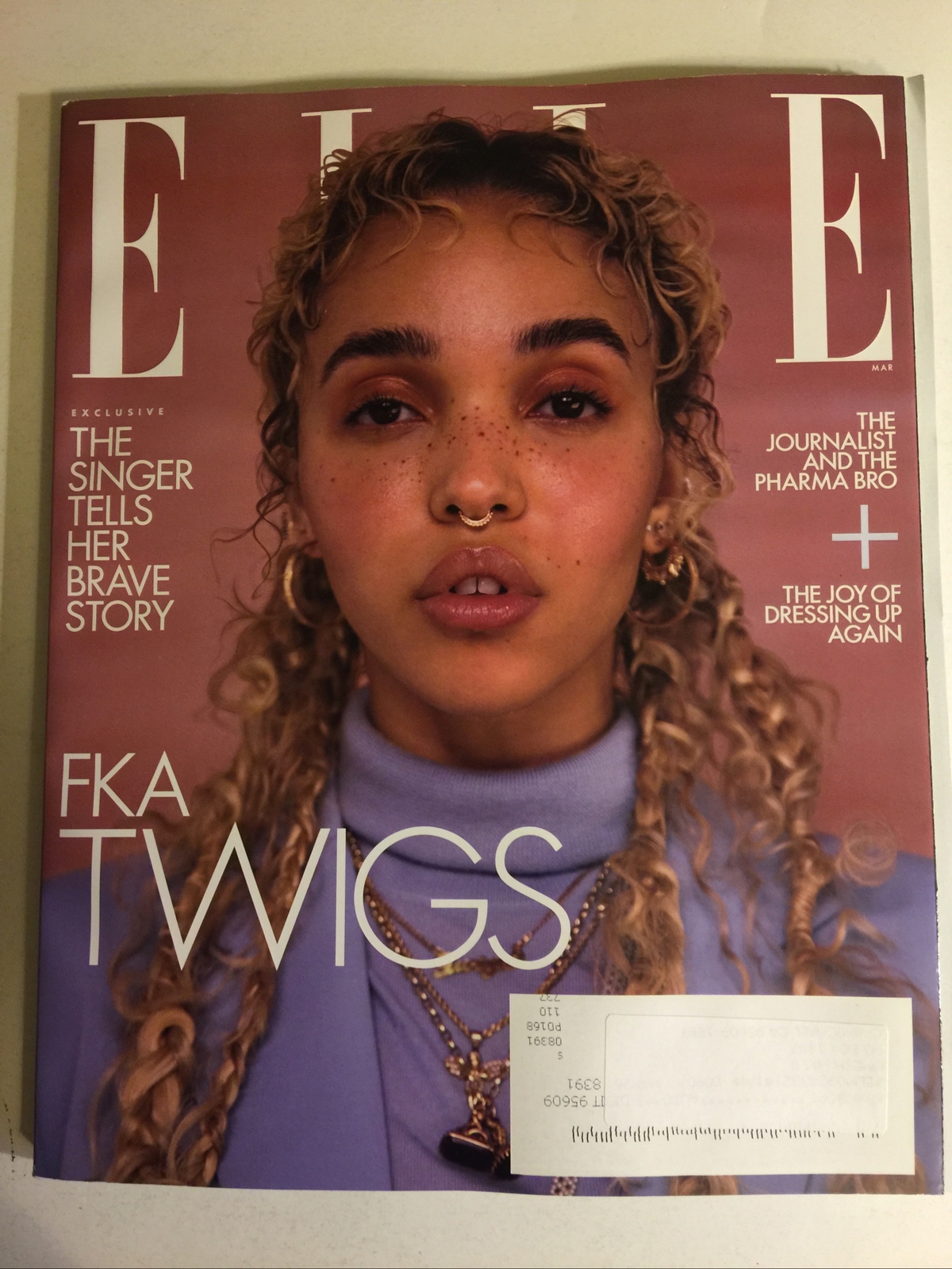 Elle Magazine March 2021 “THE SINGER FKA TWIGS TELLS BRAVE STORY” – 237 PAGES