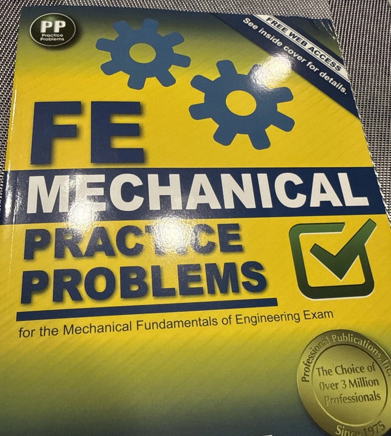 FE Mechanical Practice Problems book by Michael R. Lindeburg