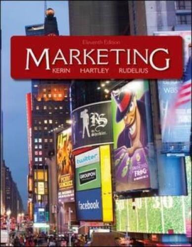 Marketing – Hardcover By Kerin, Roger – ACCEPTABLE
