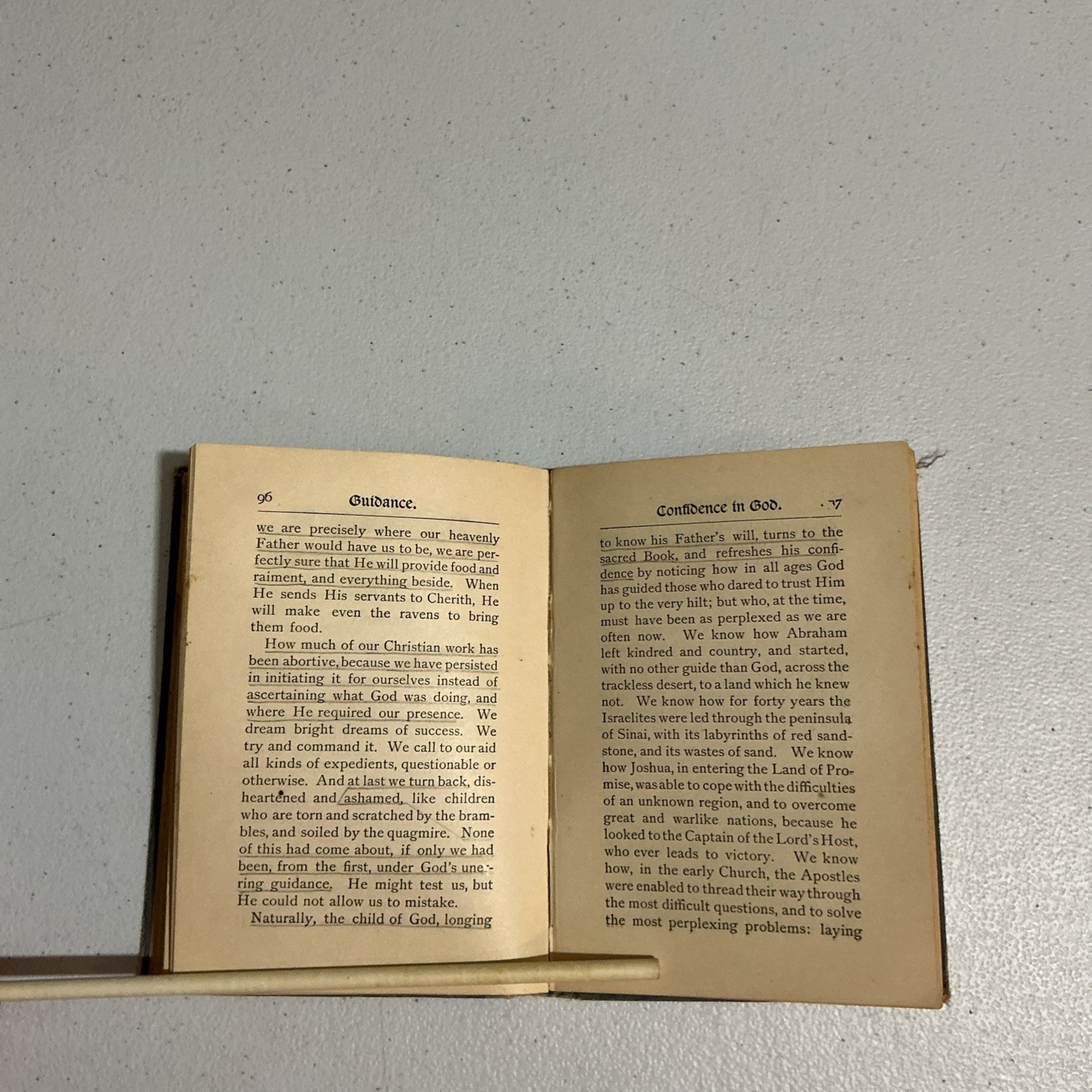 CHRISTIAN LIVING F.B. Meyer Fleming Revell Devotional Mini Hardcover Book