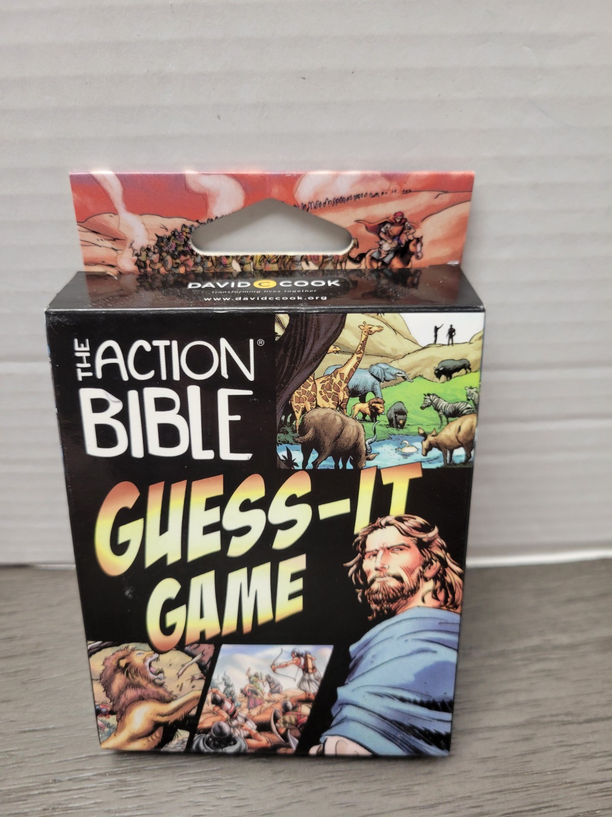 The Action Bible: Guess-It Card Game, Trivia Learning Fun for Kids Ages 8-12