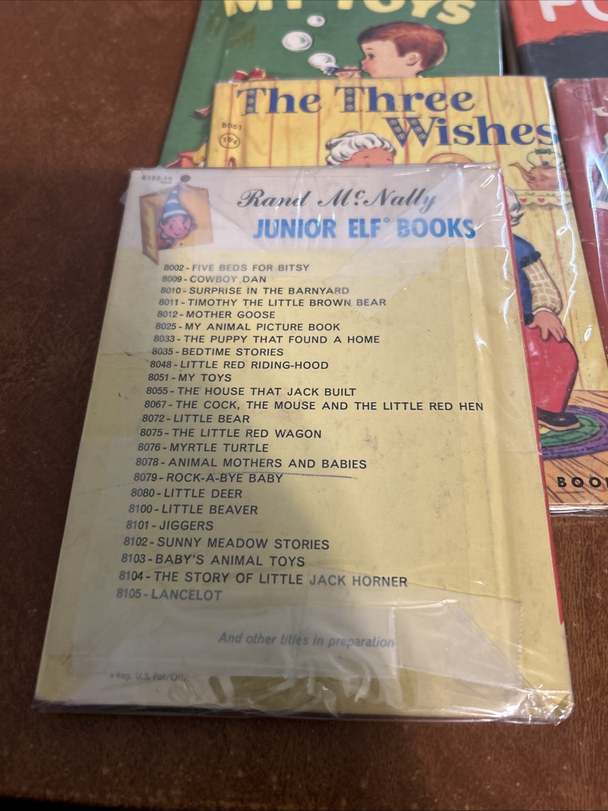 Vintage Junior Elf Rand McNally & Tell a Tale Whitman Children’s – 18 Books