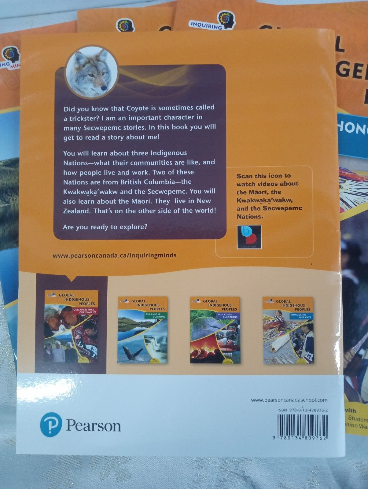 Pearson Inquiring Minds Global Indigenous Peoples Series Grade 3 Social Studies