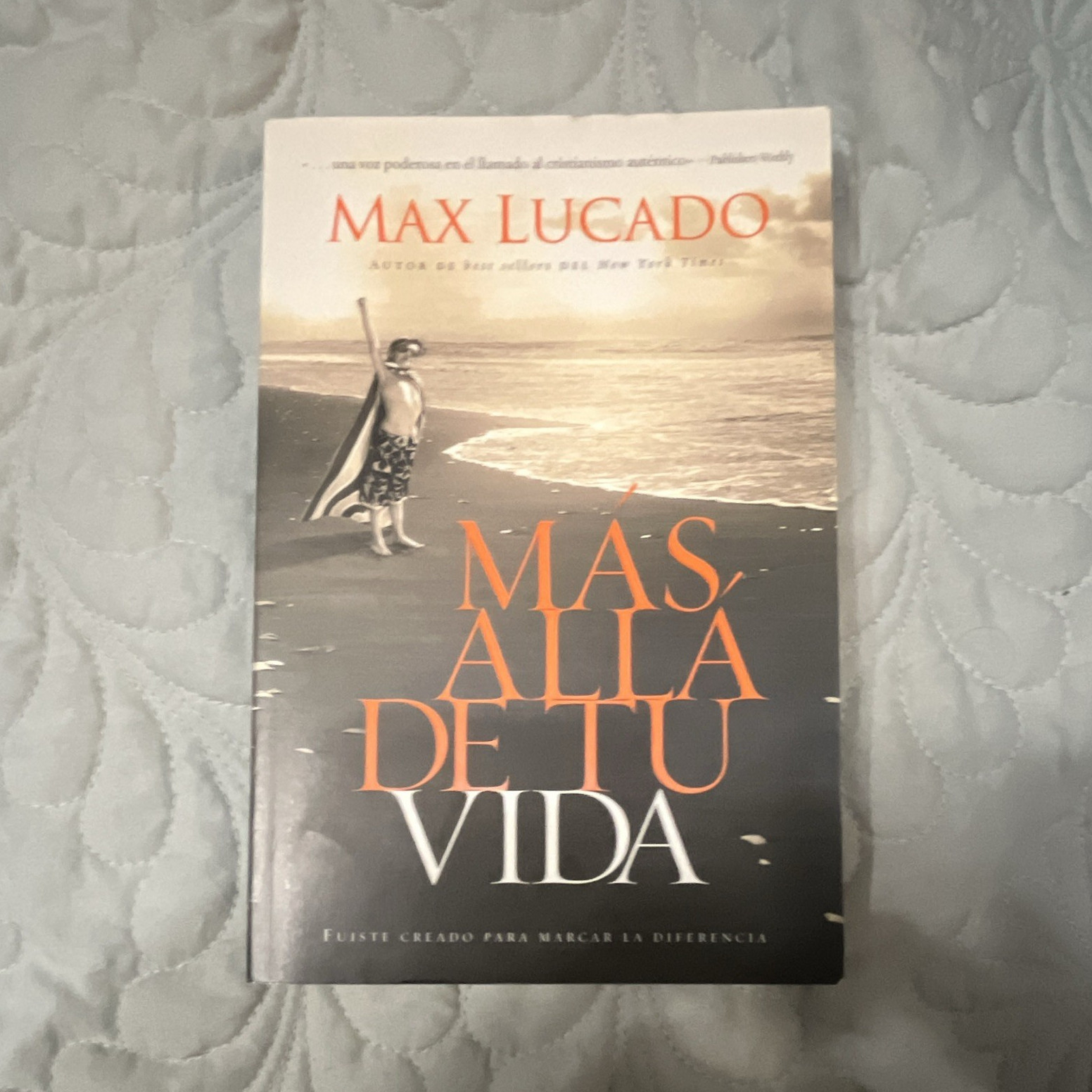 Max Lucado Más allá de tu vida PB Español Grupo Nelson Ex-Library