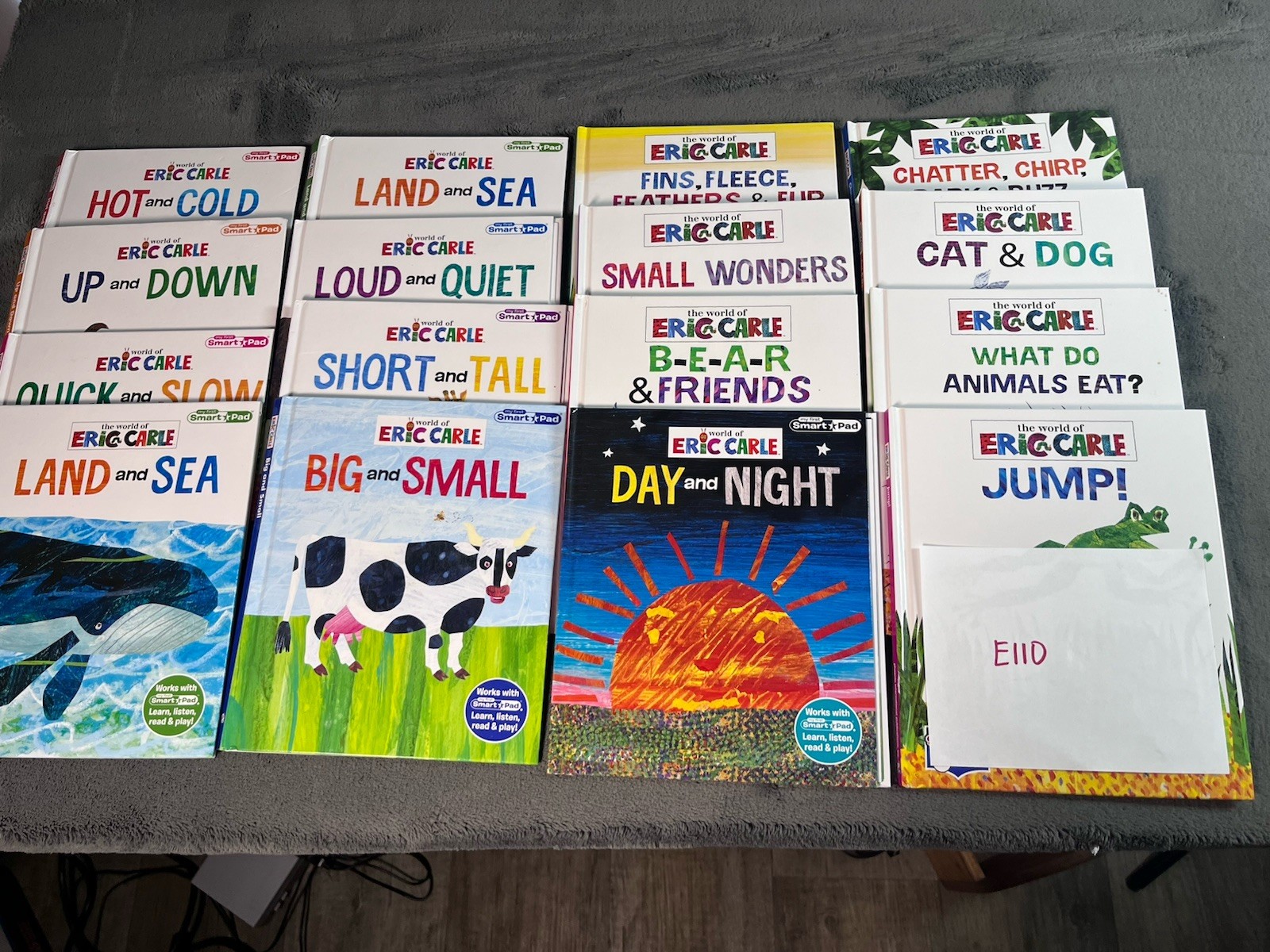 The World Of Eric Carle Book Lot Of 15 And Game