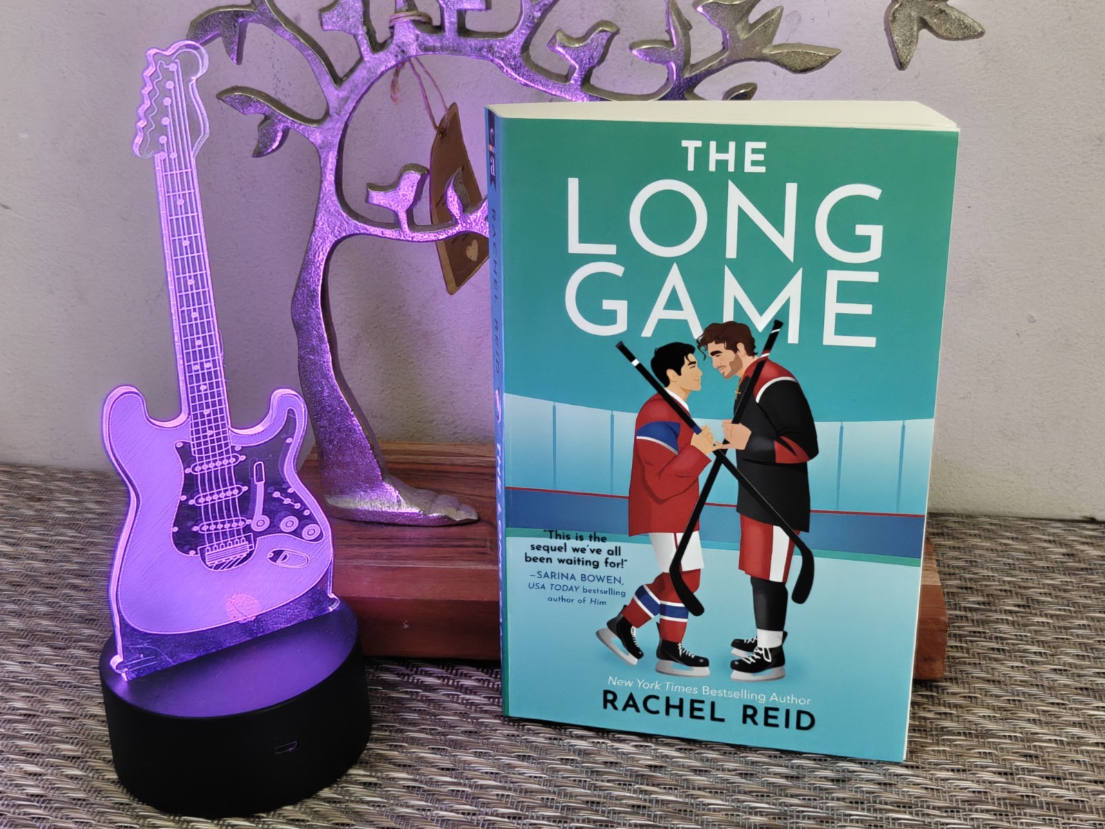 Heated Rivalry Series Signed The Long Game Rachel Reid Book