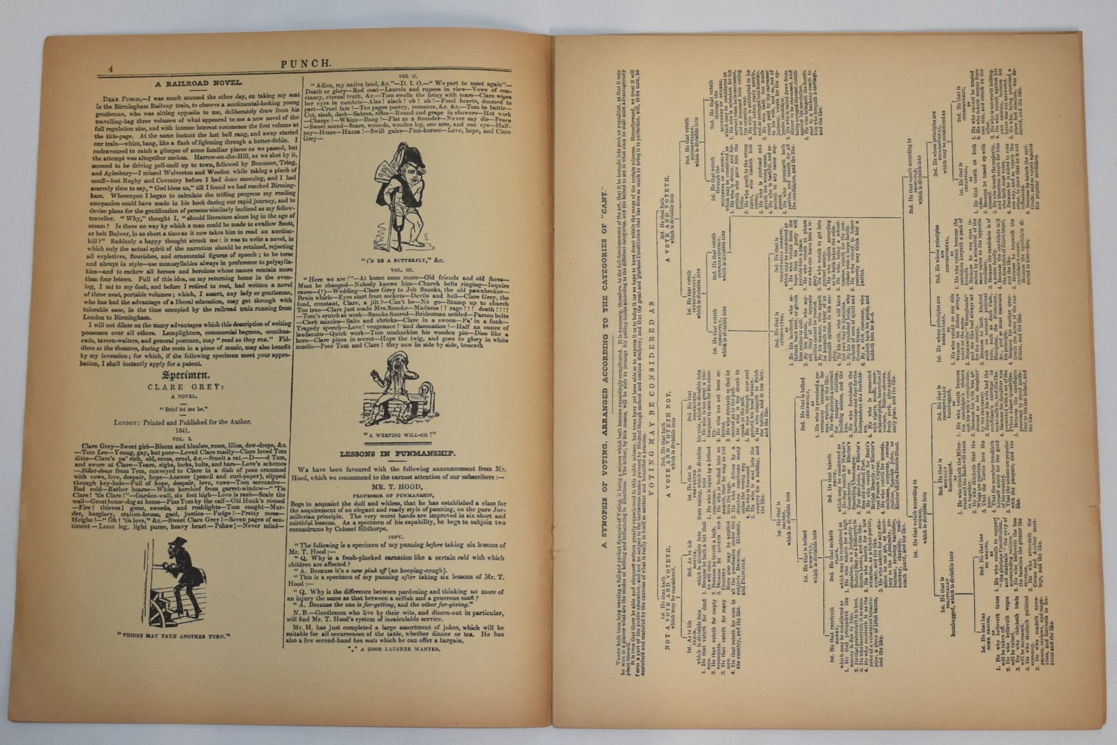 Reprint of the 1st Edition of Punch The London Charivari, published July 17 1841