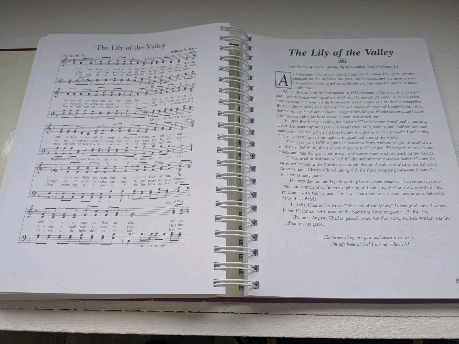 Then Sings My Soul Robert J Morgan 2006 Spiralbound Hymnal