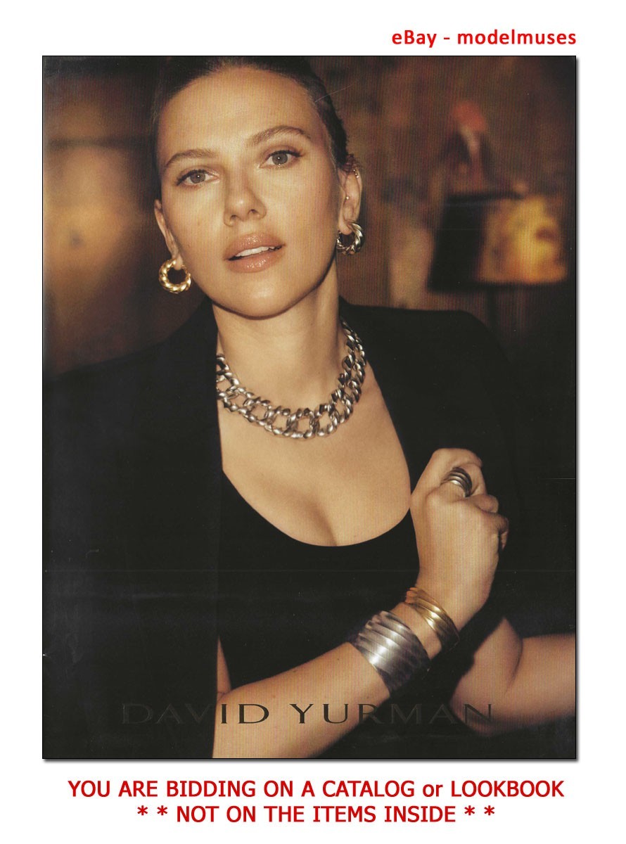 DAVID YURMAN Jewelry CATALOG 2022 SCARLETT JOHANSSON Henry Golding – 38 Pages