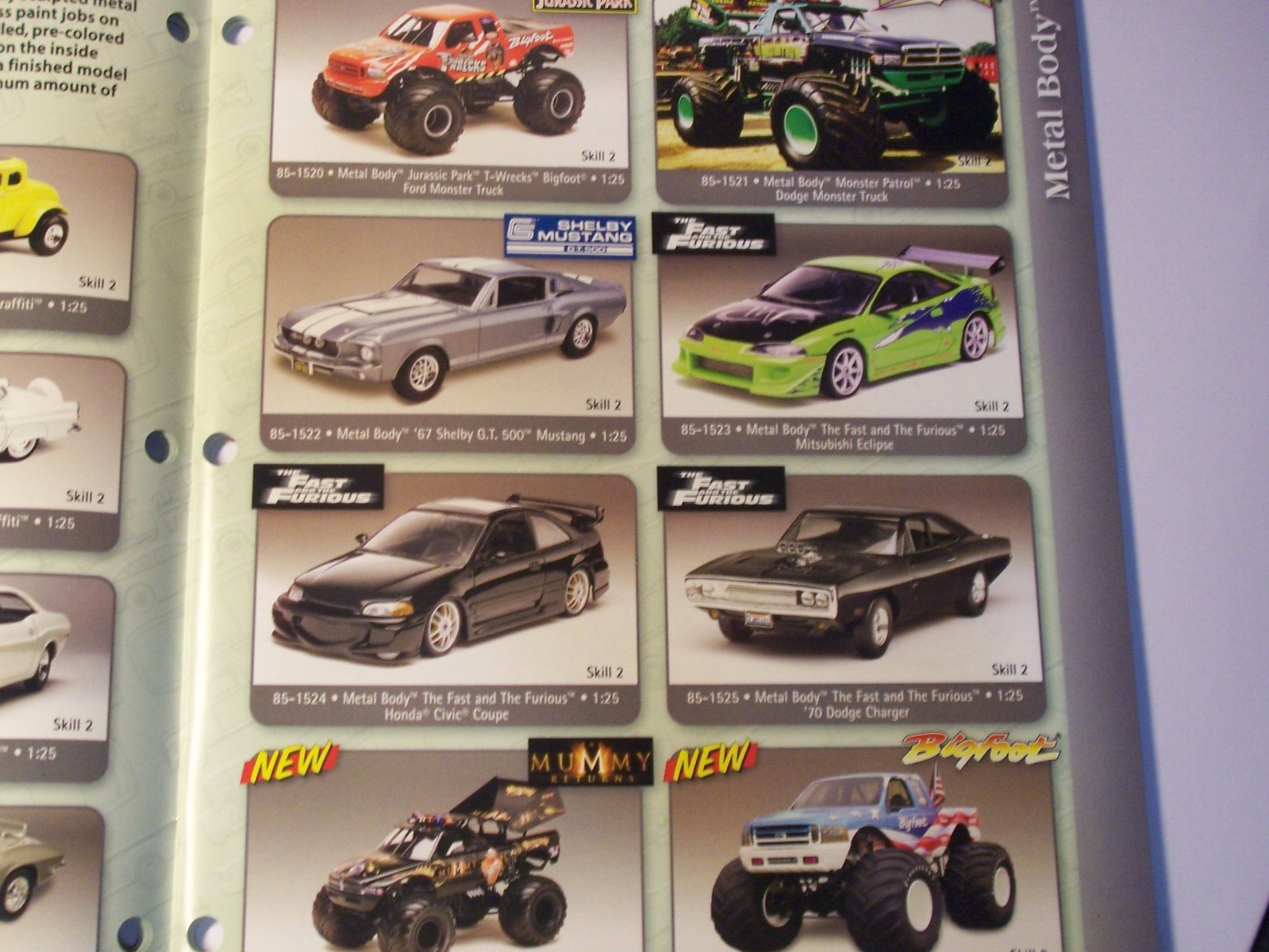 Revell/Monogram Product Catalog from 2003-2004