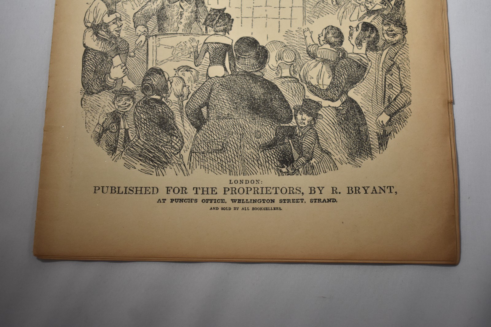 Reprint of the 1st Edition of Punch The London Charivari, published July 17 1841