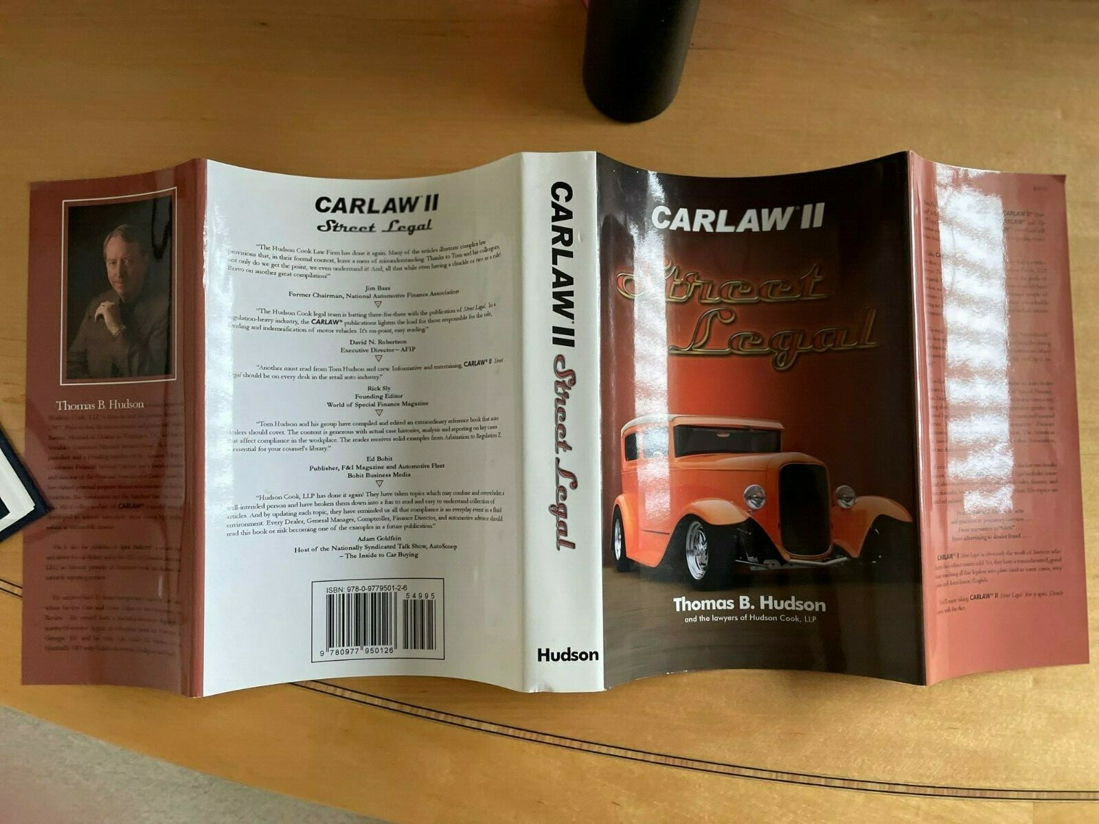 CARLAW II – Street Legal by Thomas B. Hudson (2008, Hardcover) Free Shipping