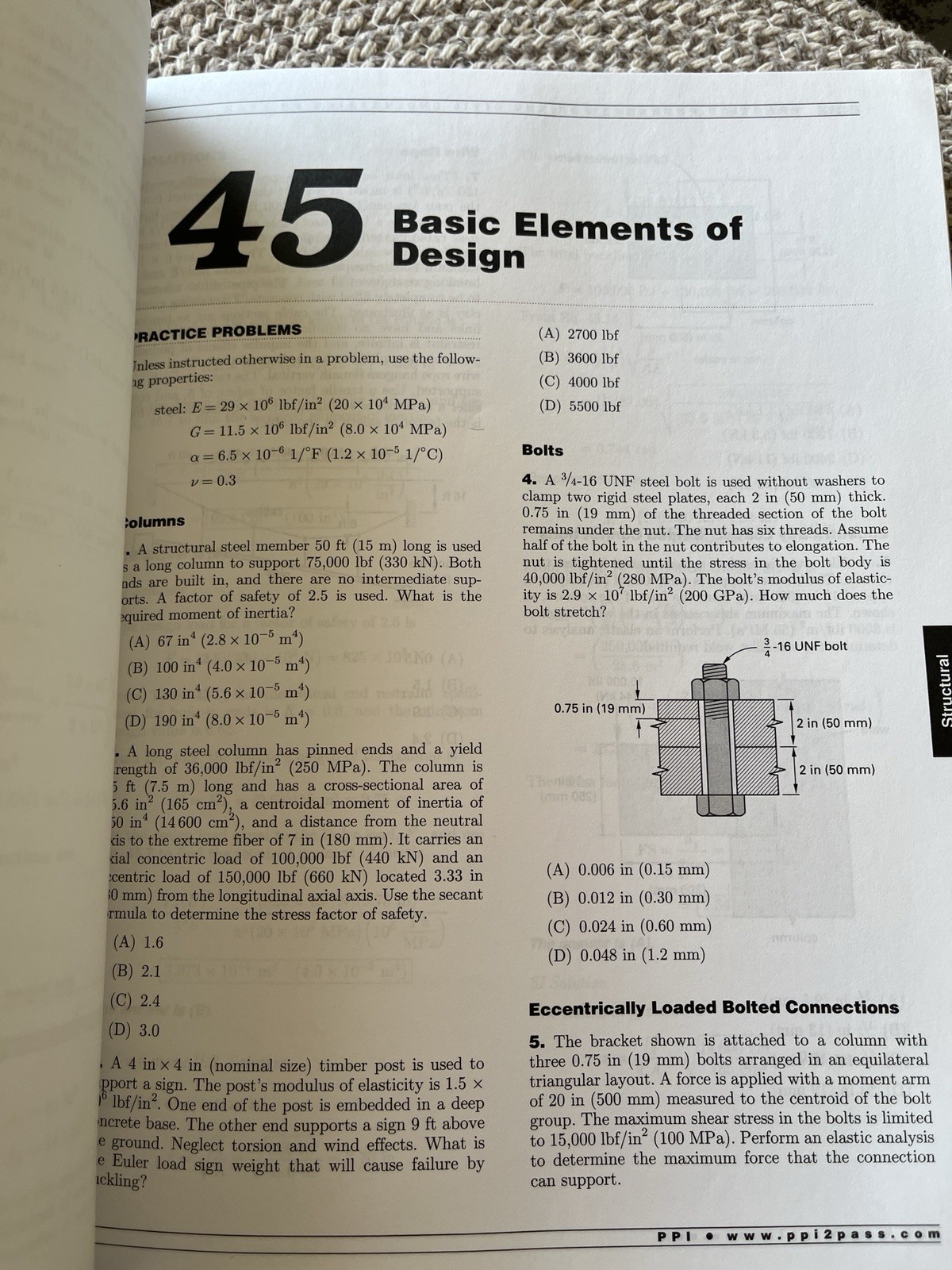 Practice Problems for the Civil Engineering PE Exam 13th Ed Michael R Lindeburg