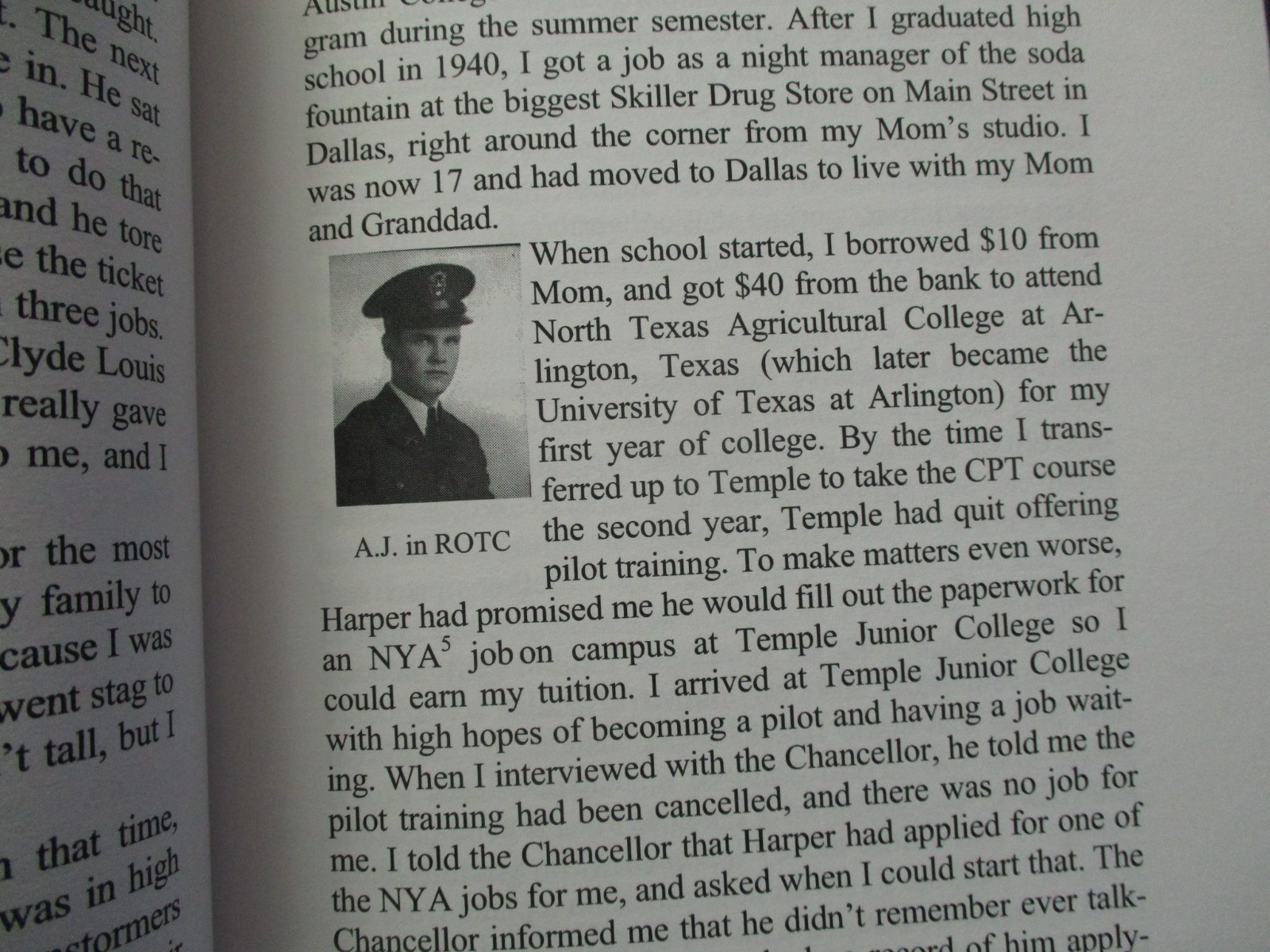 Meant to Fly Career of Captain A.J. High Pilot Trans-Texas Airways 2008 Signed 7