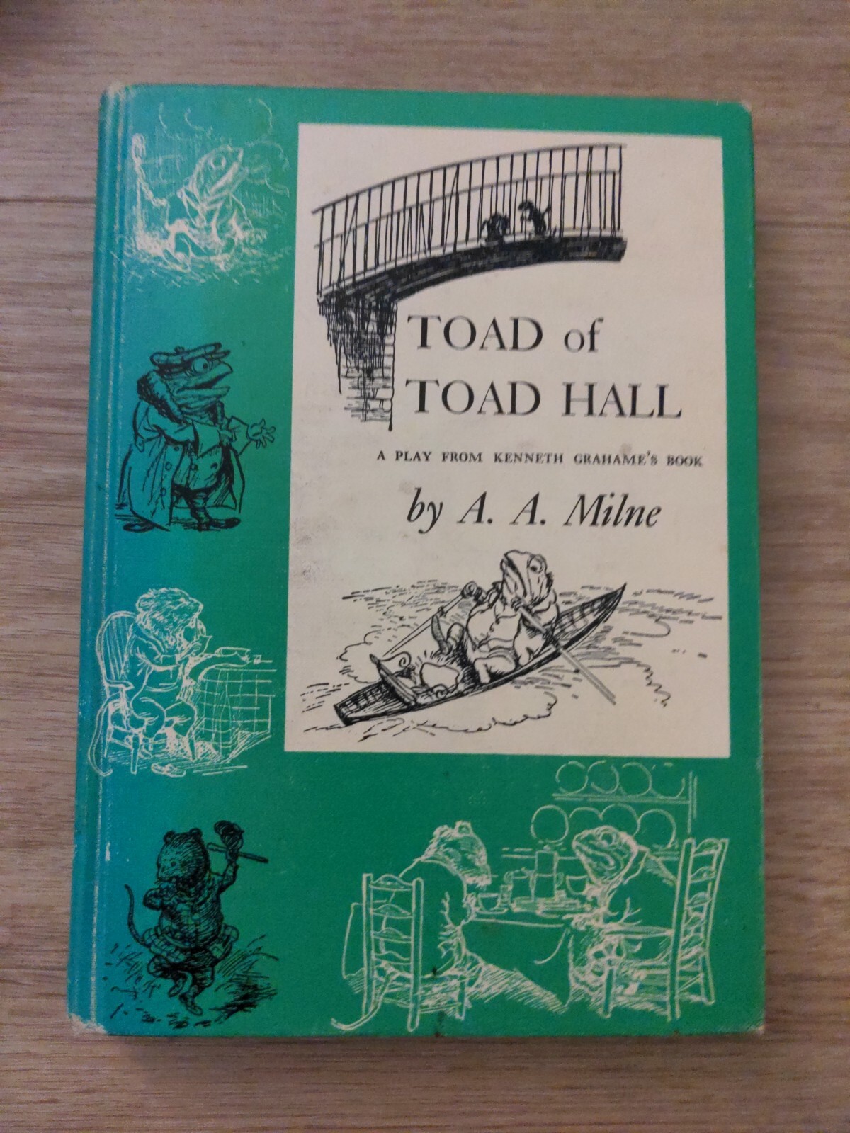 Vintage Toad of Toad Hall 1957 A A Milne a play by Kenneth Grahames Book