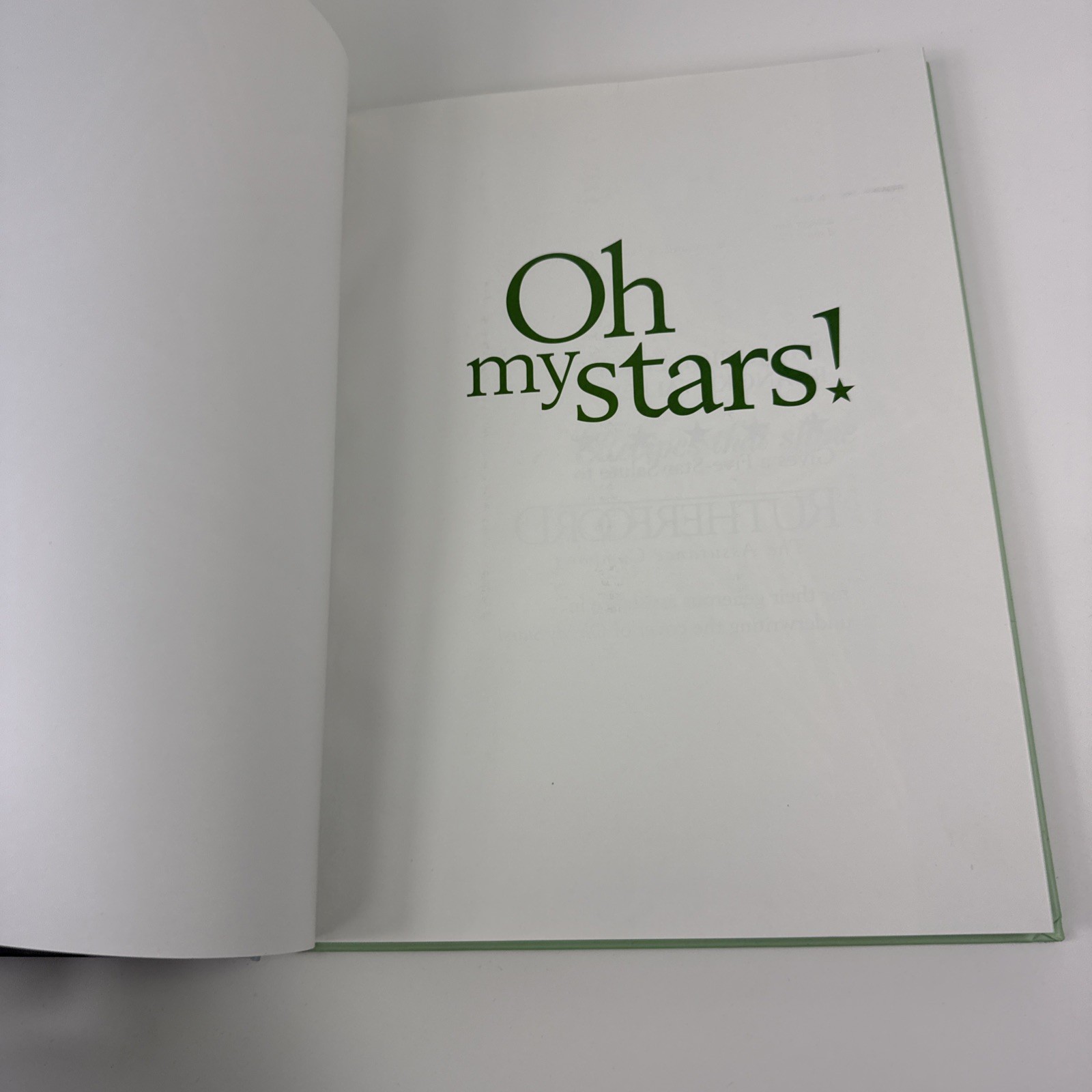 Oh My Stars! : Recipes That Shine the Junior League of Roanoke Valley Hardcover