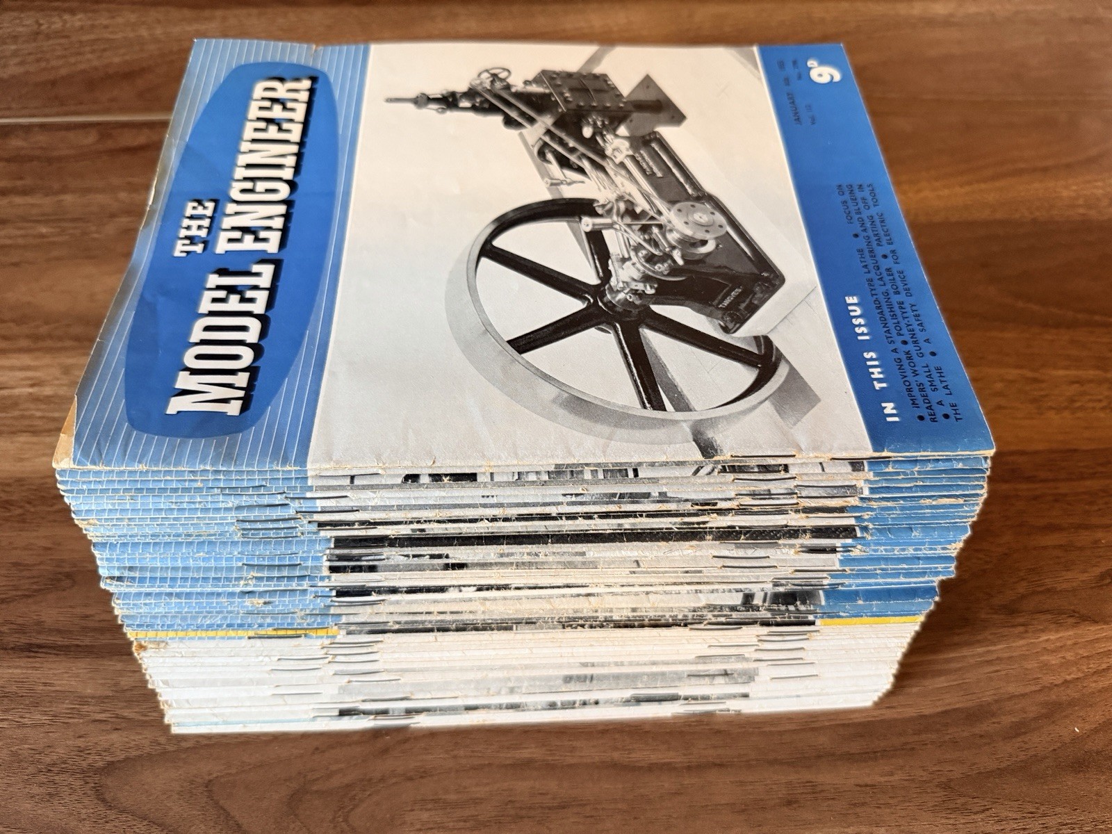 Model Engineer – British Magazine – 1955 – Lot of 52 Issues – Full Year