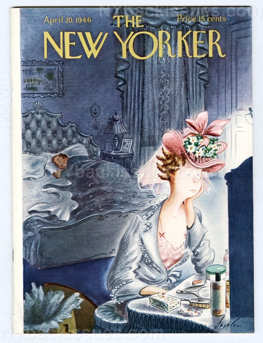 New Yorker magazine April 20 1946 Stuyvesant Town slum origin Sloan WIlson VF