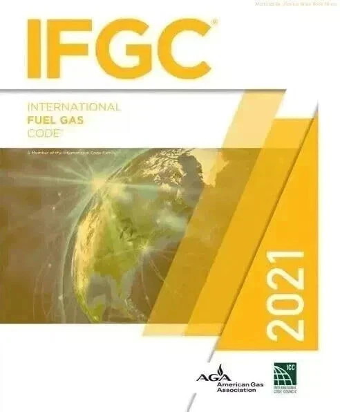 2021 International Fuel Gas Code [ IFGC 2021 ] Paperback Free Shipping