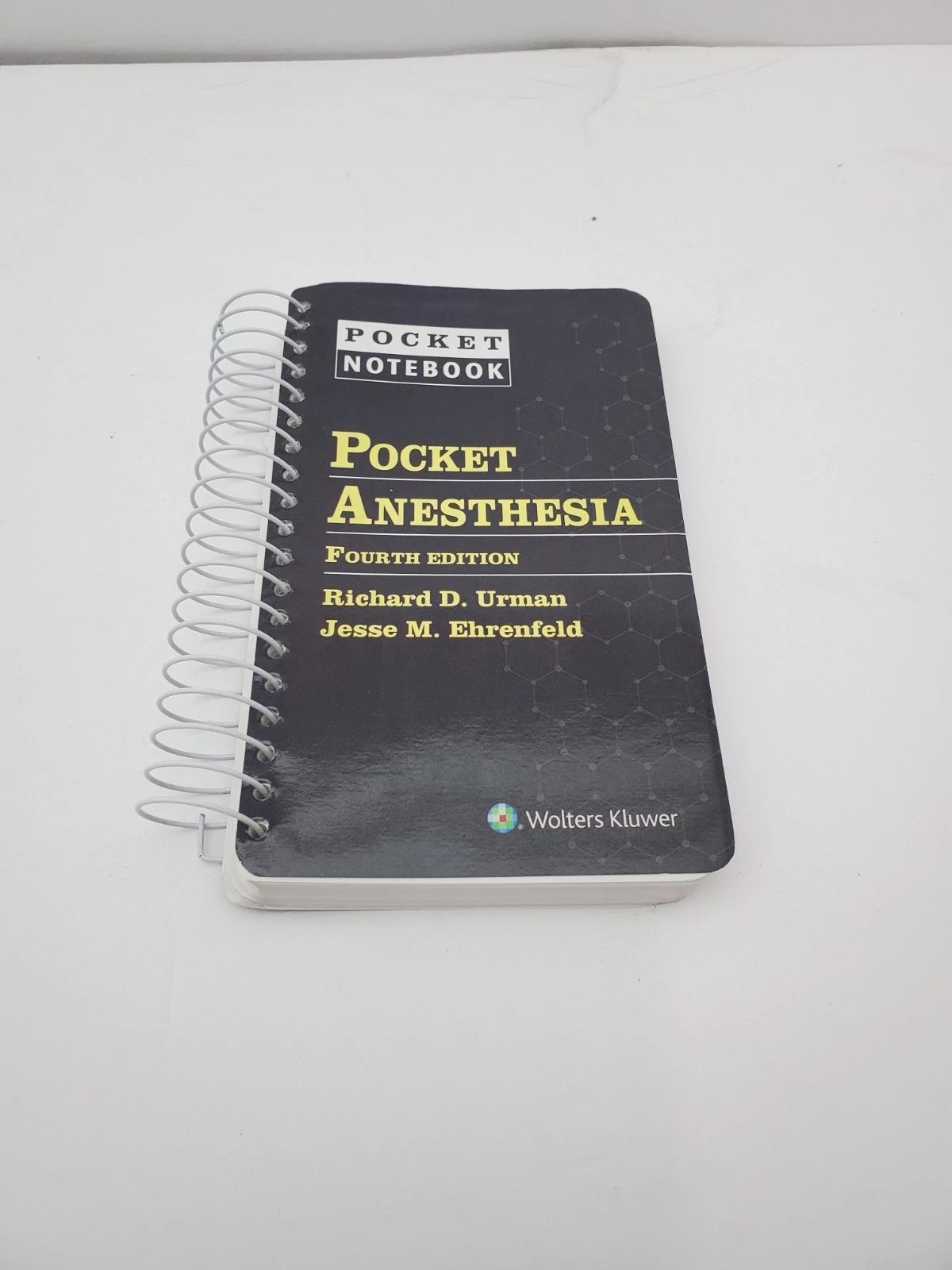 Pocket Anesthesia (Pocket Notebook) 4th Edition by Richard D. Urman ( Spiral )