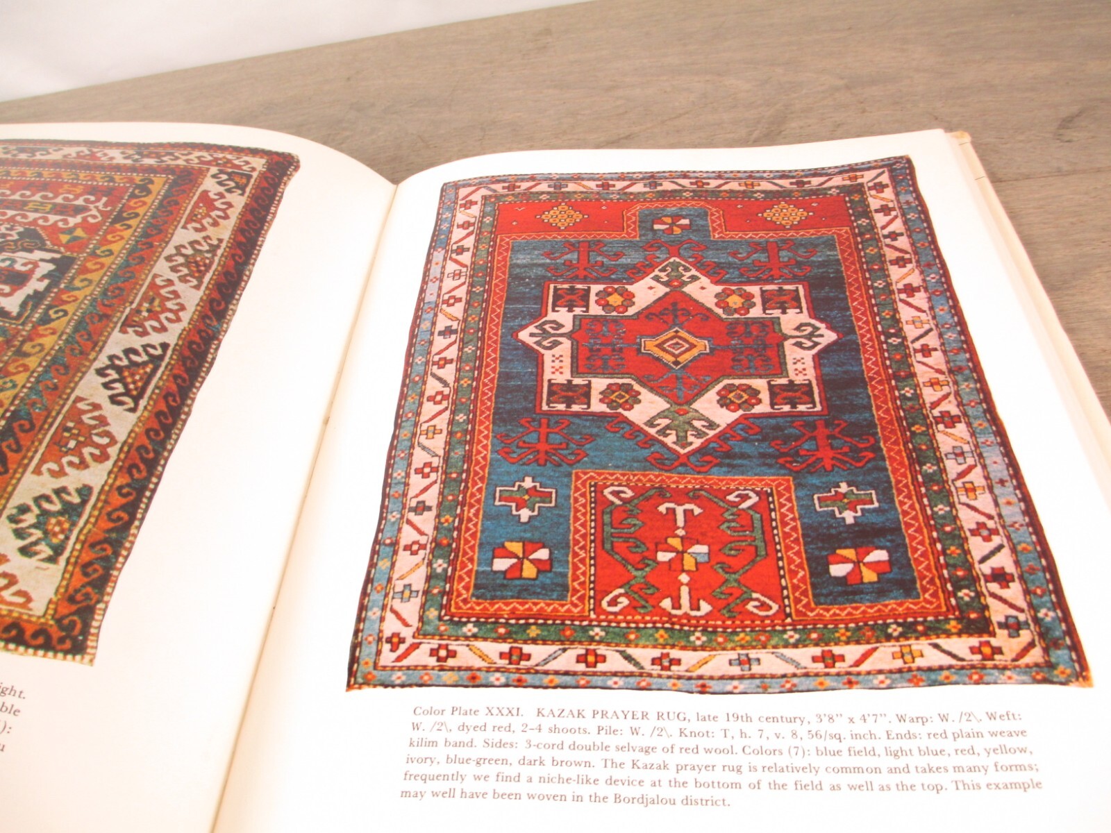 Oriental Rugs HB w/dj-Murray L. Eiland-1976-214 pages-Expanded Edition-Library