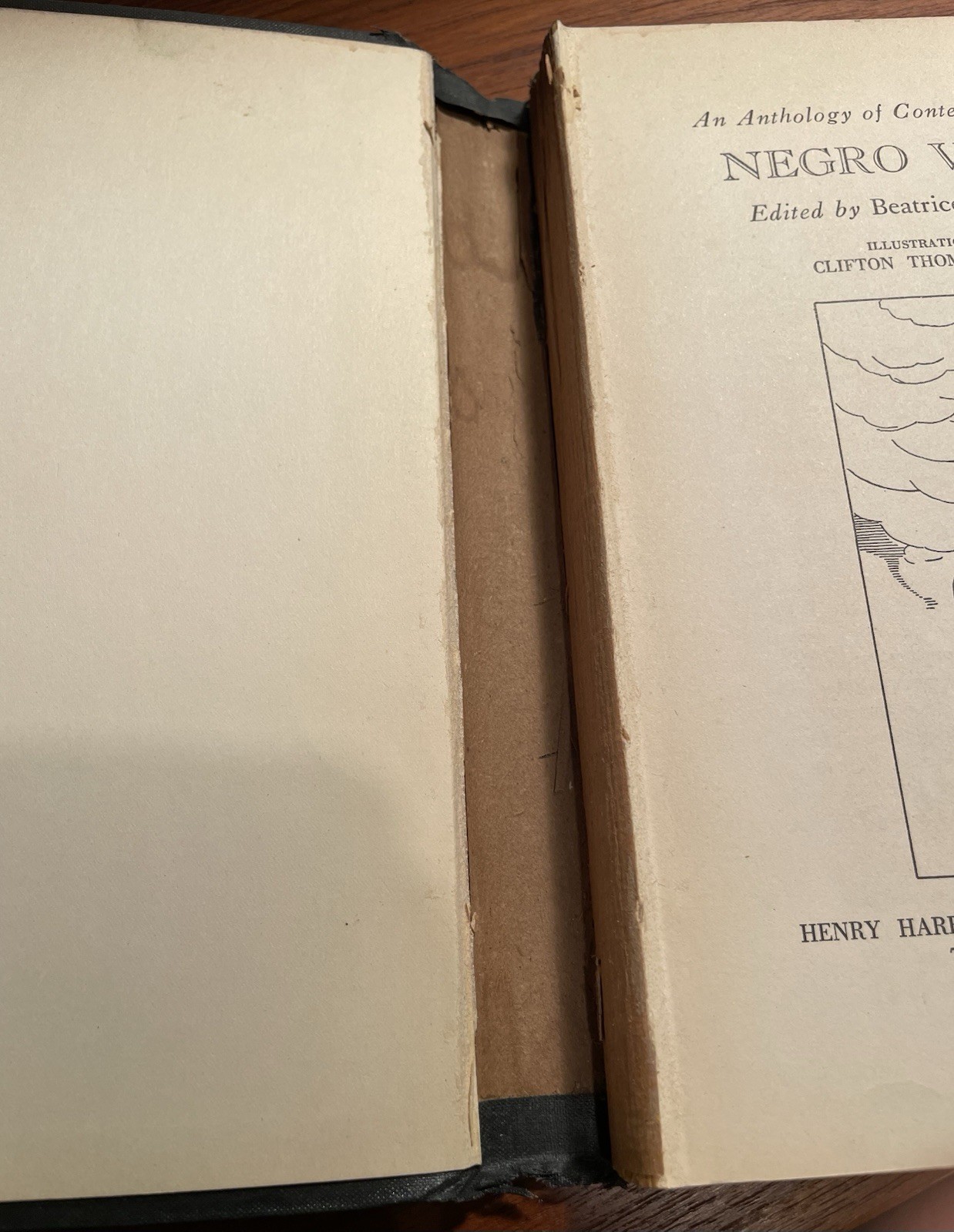 Negro Voices edited Beatrice Murphy RARE 1938 Pre-Civil Rights Poetry Anthology