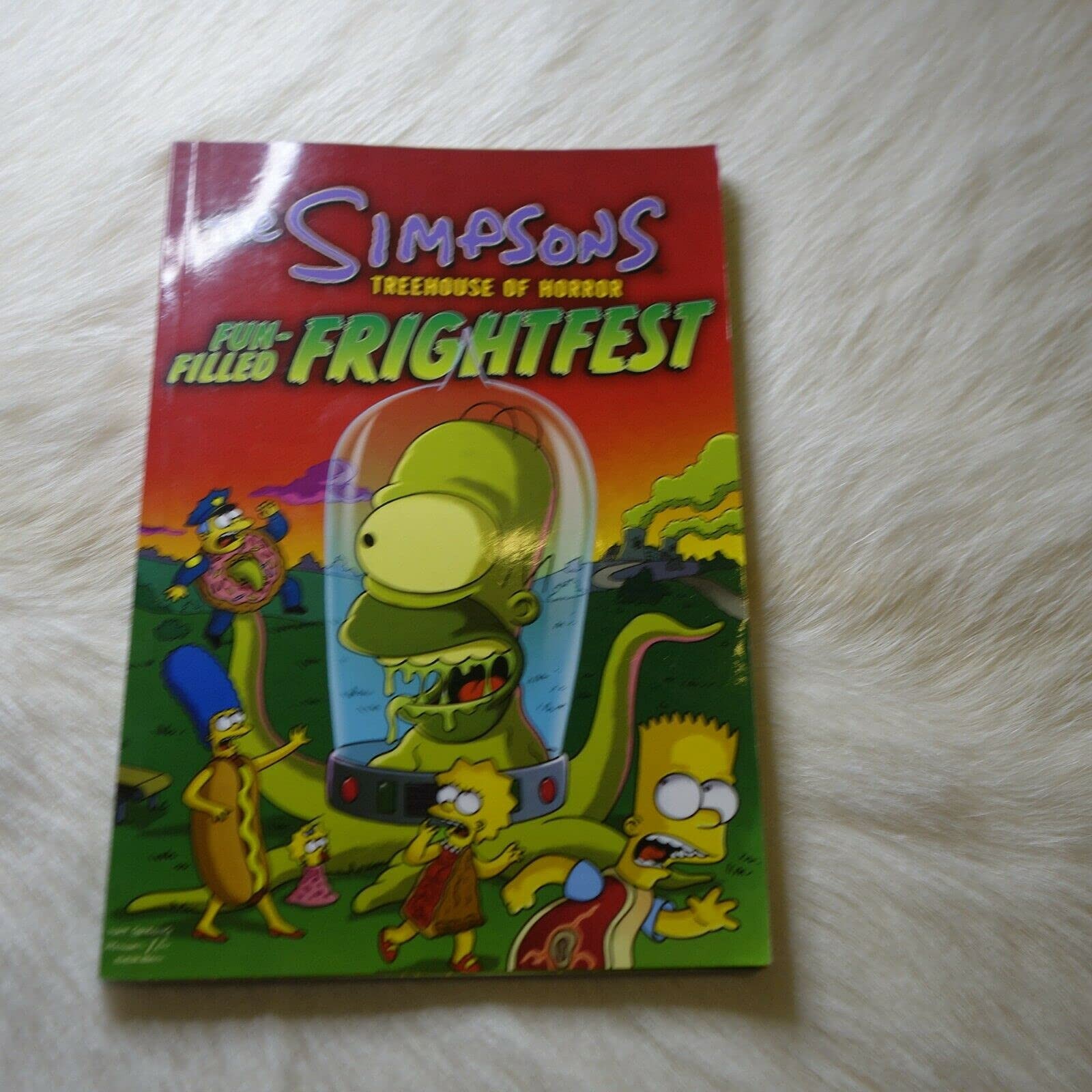 The Simpsons Treehouse of Horror Fun-Filled Frightfest – paperback Groening,…