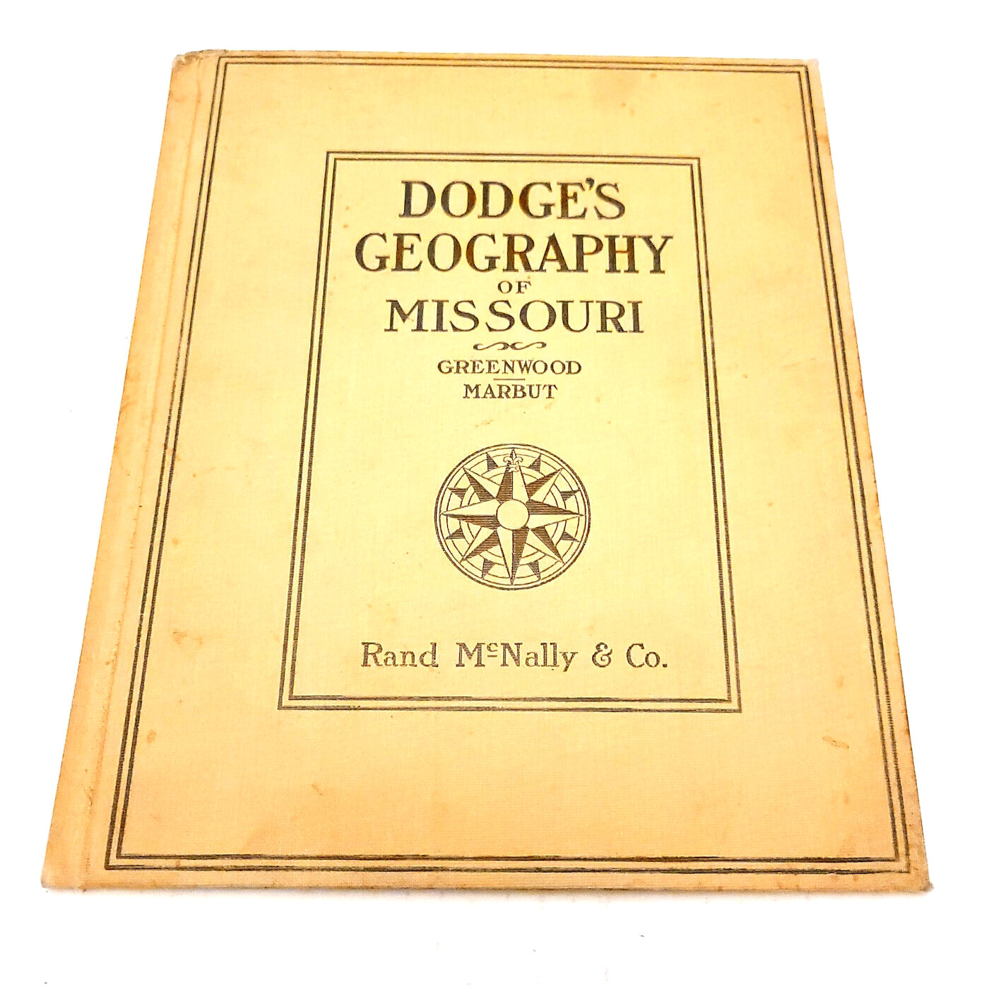 Dodge’s Geography of Missouri by J.M. Greenwood (HC 1906) 38 Pages, Rand McNally