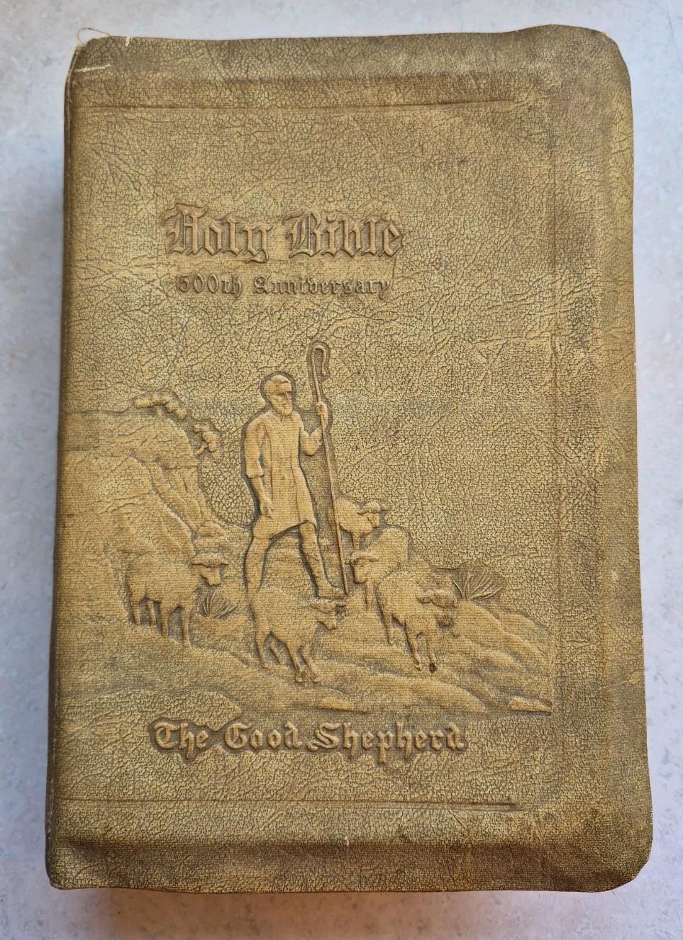 1946 Holy Bible The Good Shepherd 500th Anniversary KJV Barrett Dallas Edition