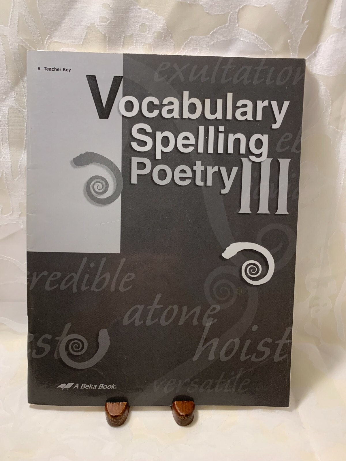 A Beka Book Vocabulary Spelling Poetry III Quizzes Teacher Key 9th Grade 2005