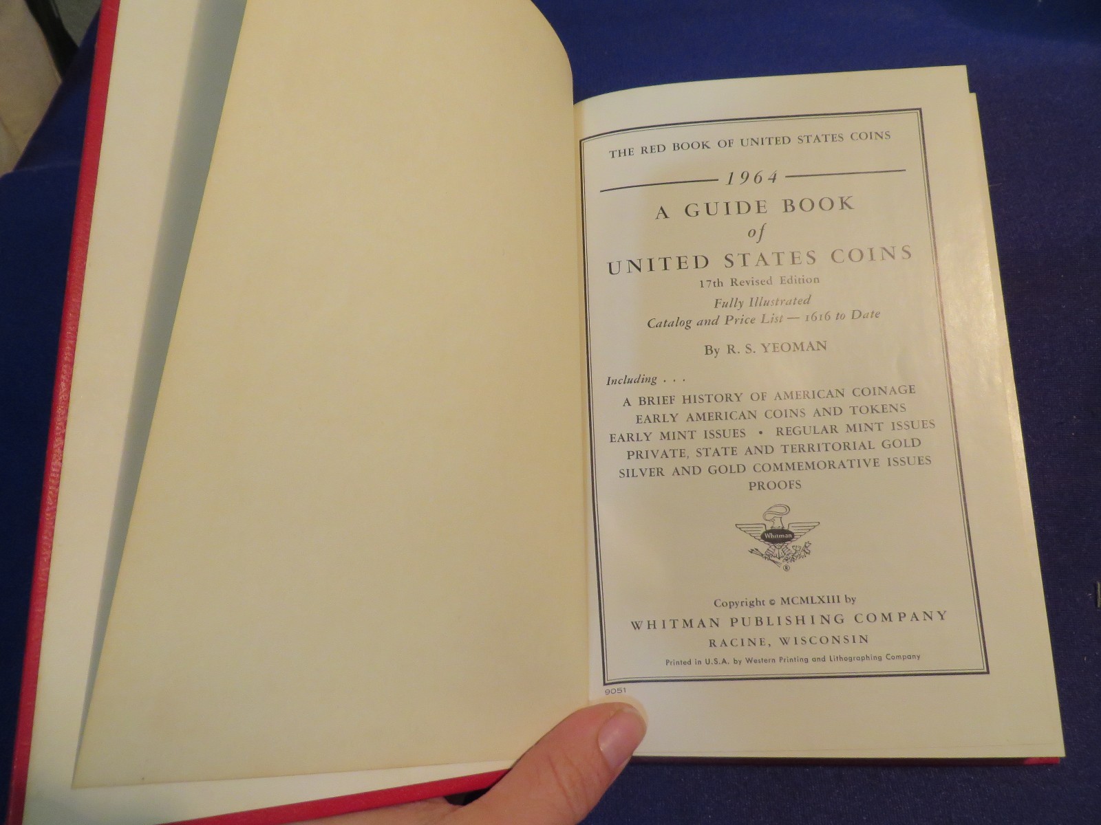 1964 A GUIDE BOOK OF US COINS 17th Edition by R.S. YEOMAN