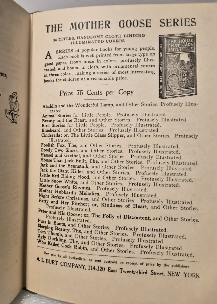 Jack The Giant Killer and Other Stories: 1909/Very Good/Illus (see photos:)