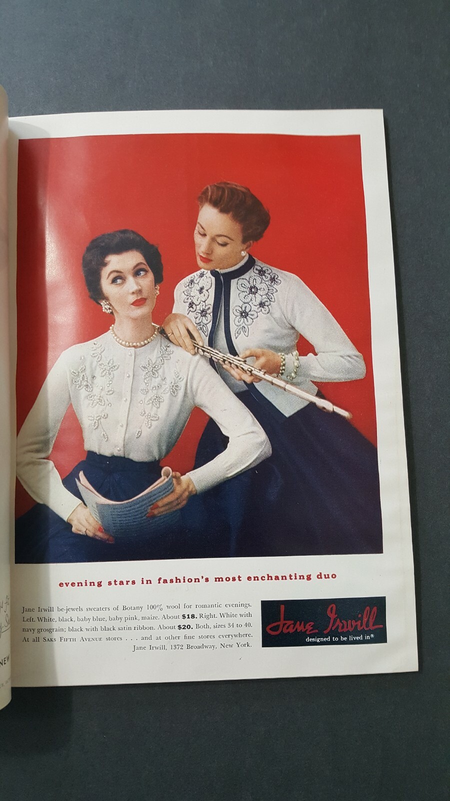 VTG1953 October GLAMOUR Magazine f girl with Job Million Dollar Look 174 Pages