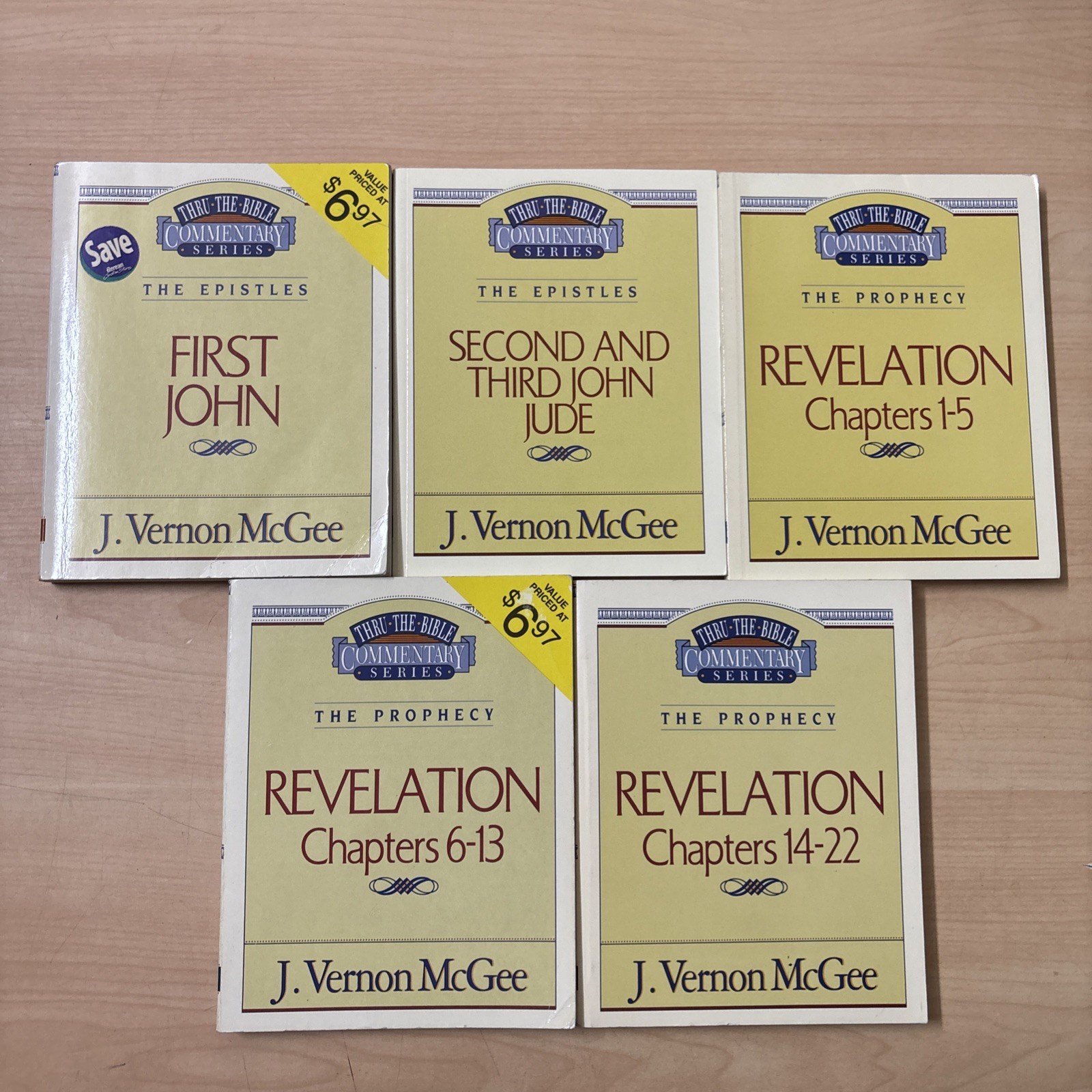 Lot 60 Thru the Bible Commentary Series Complete 60 Book Set J. Vernon McGee PB