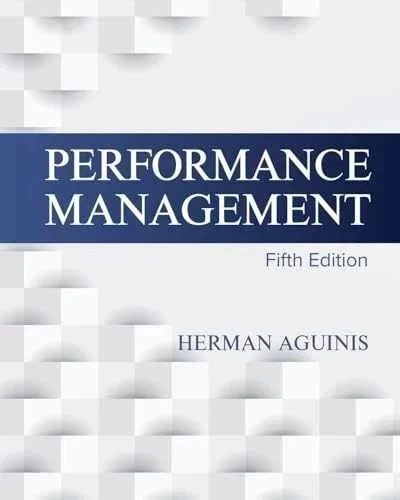 Performance Management by Herman Aguinis – 9781948426497