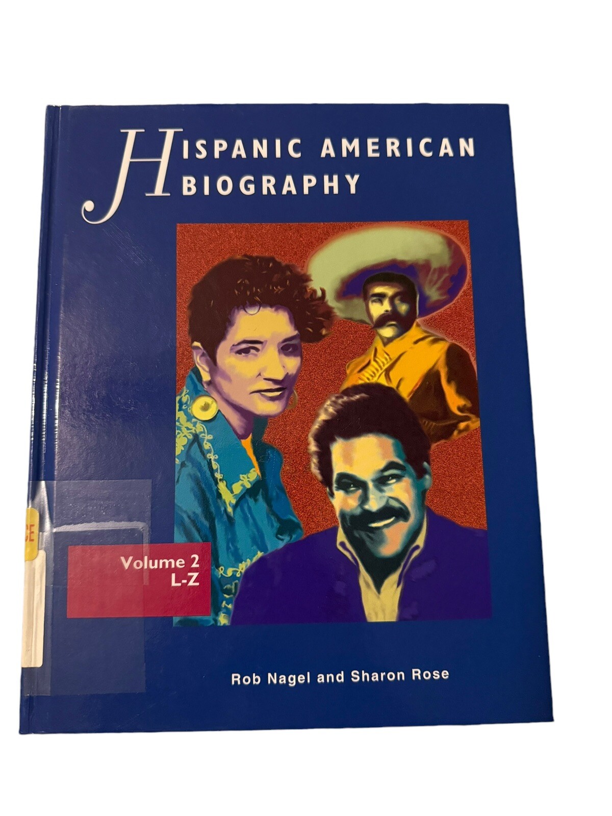 Hispanic American Biography 2 VOL Set. By: Rob Angel. Hardcover. 1995￼