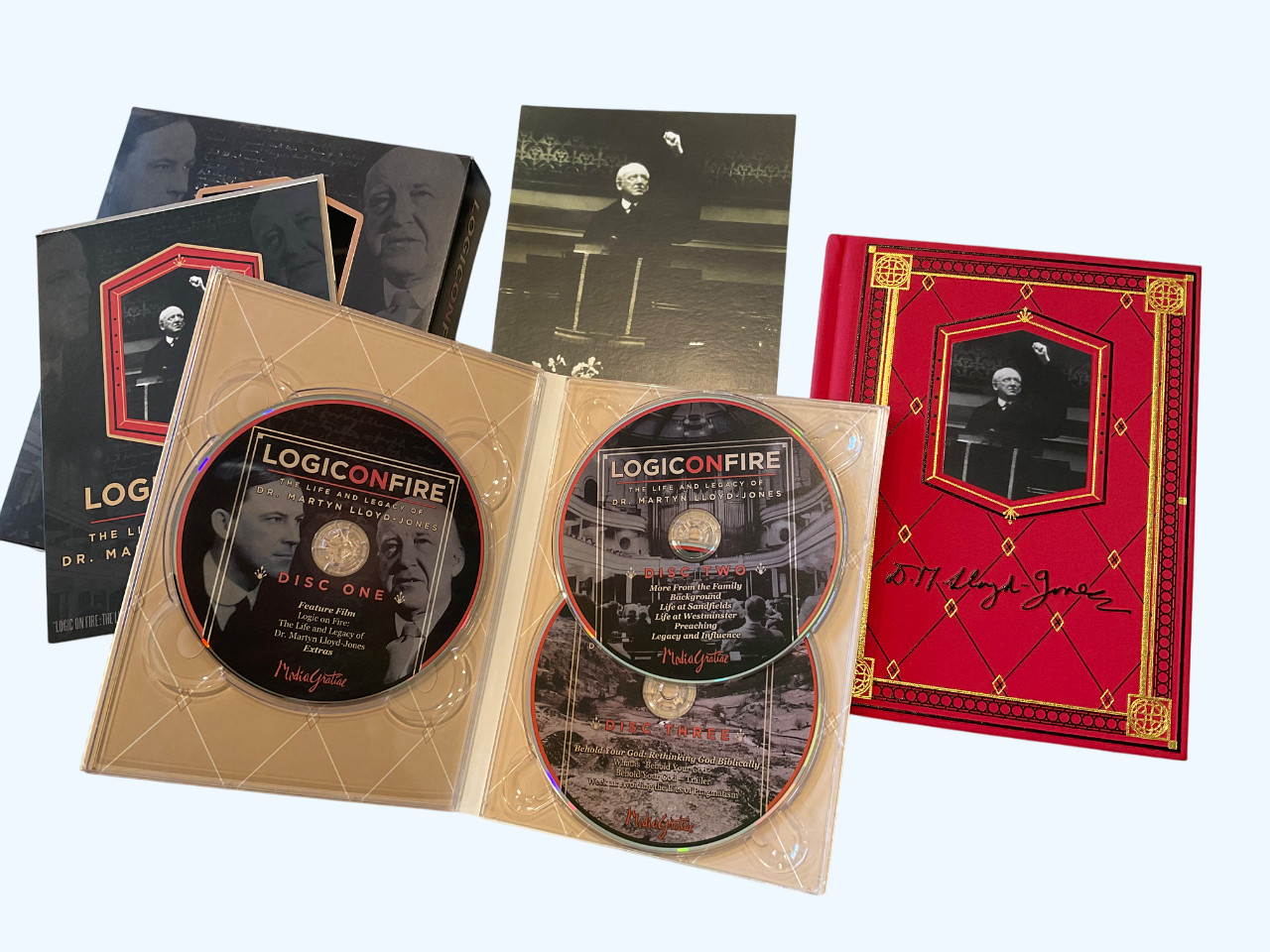 Logic on Fire DVD & Book Deluxe Set Life and Legacy of Martyn Lloyd Jones