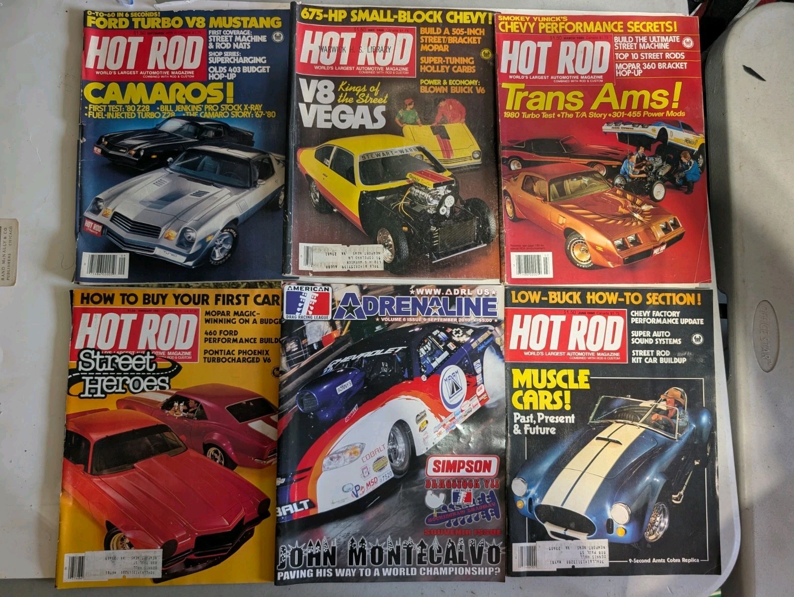 Lot of 75+ Super Chevy Super Sport Hot Rod Hot Rodding Magazine 1970s-2000s Vtg