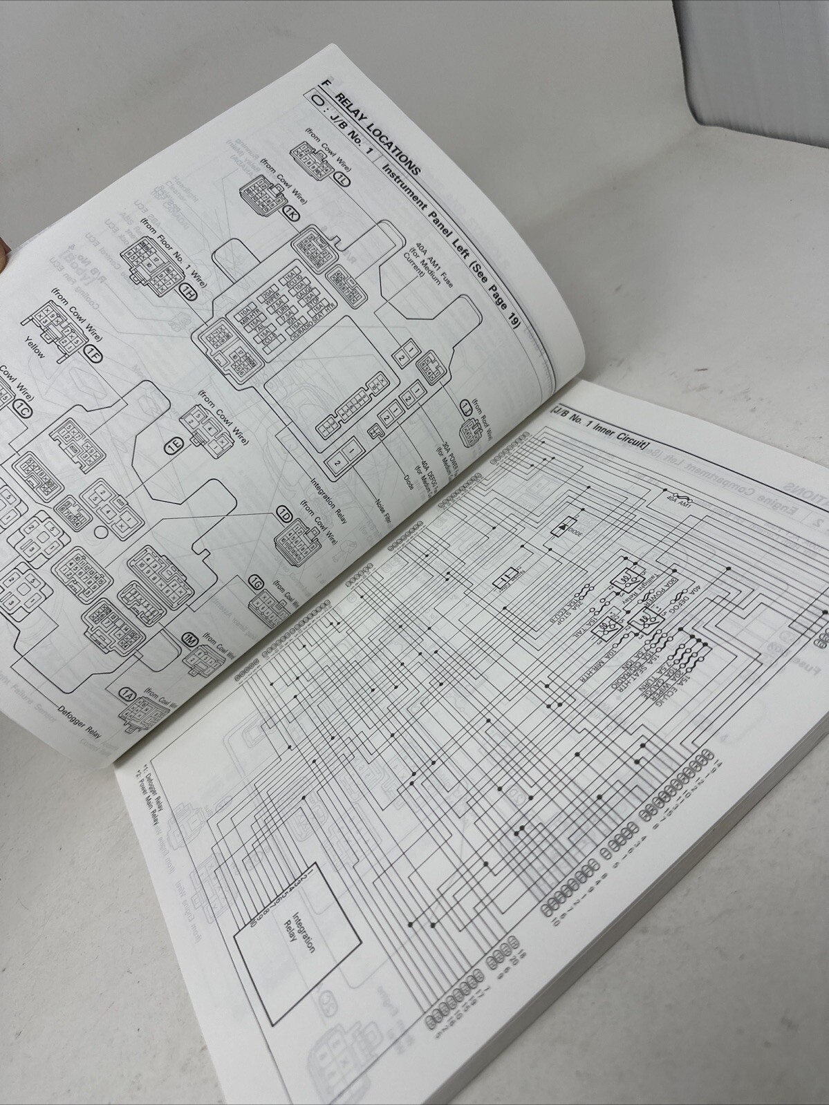 Lexus 1992 Electrical Wiring Diagram ES 300 (Paperback, Pub. No. EWD123U, 1991)