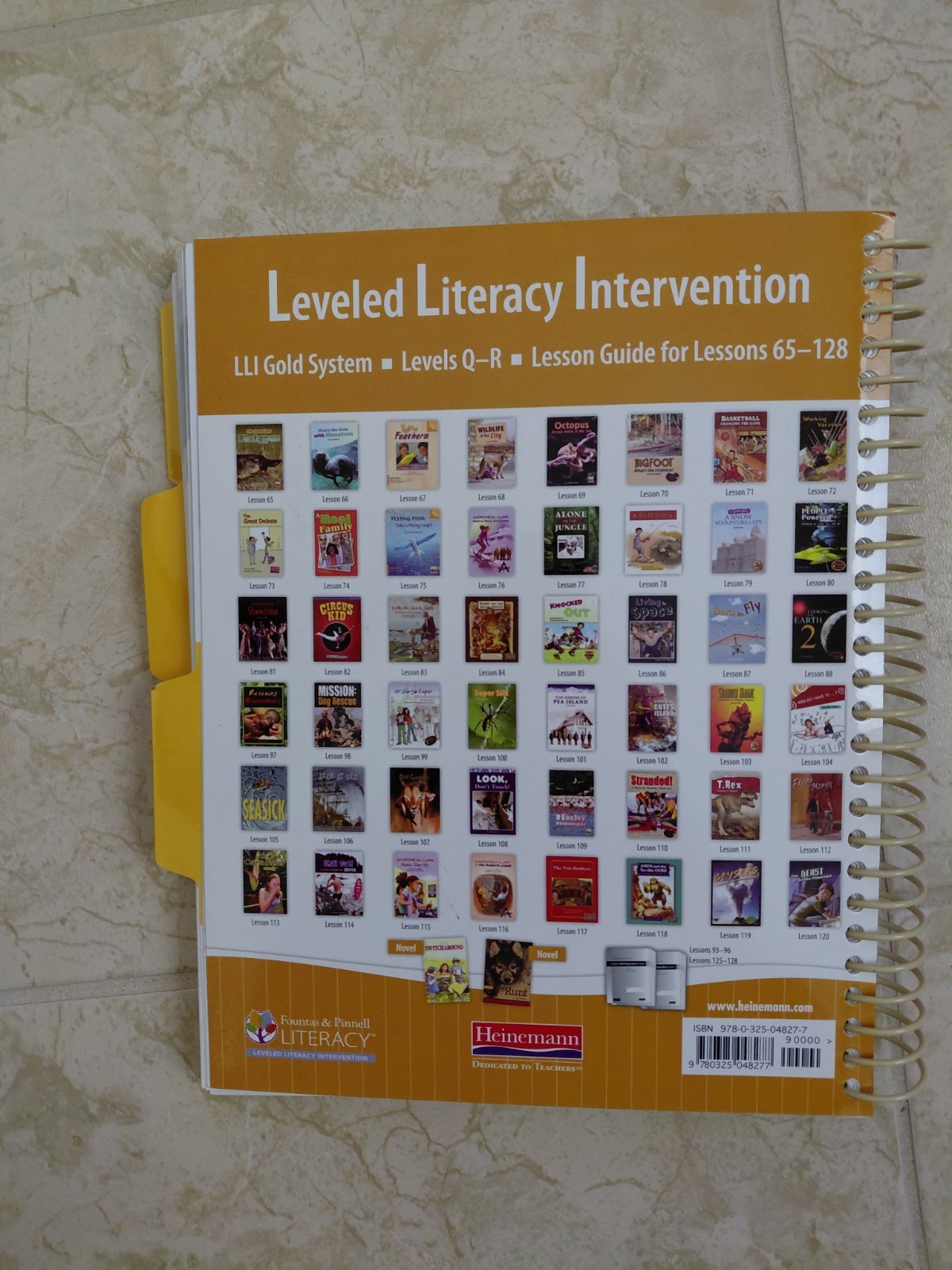 Leveled Literacy Intervention (LLI) Lesson Guide- Gold Volume 2 Levels Q-T