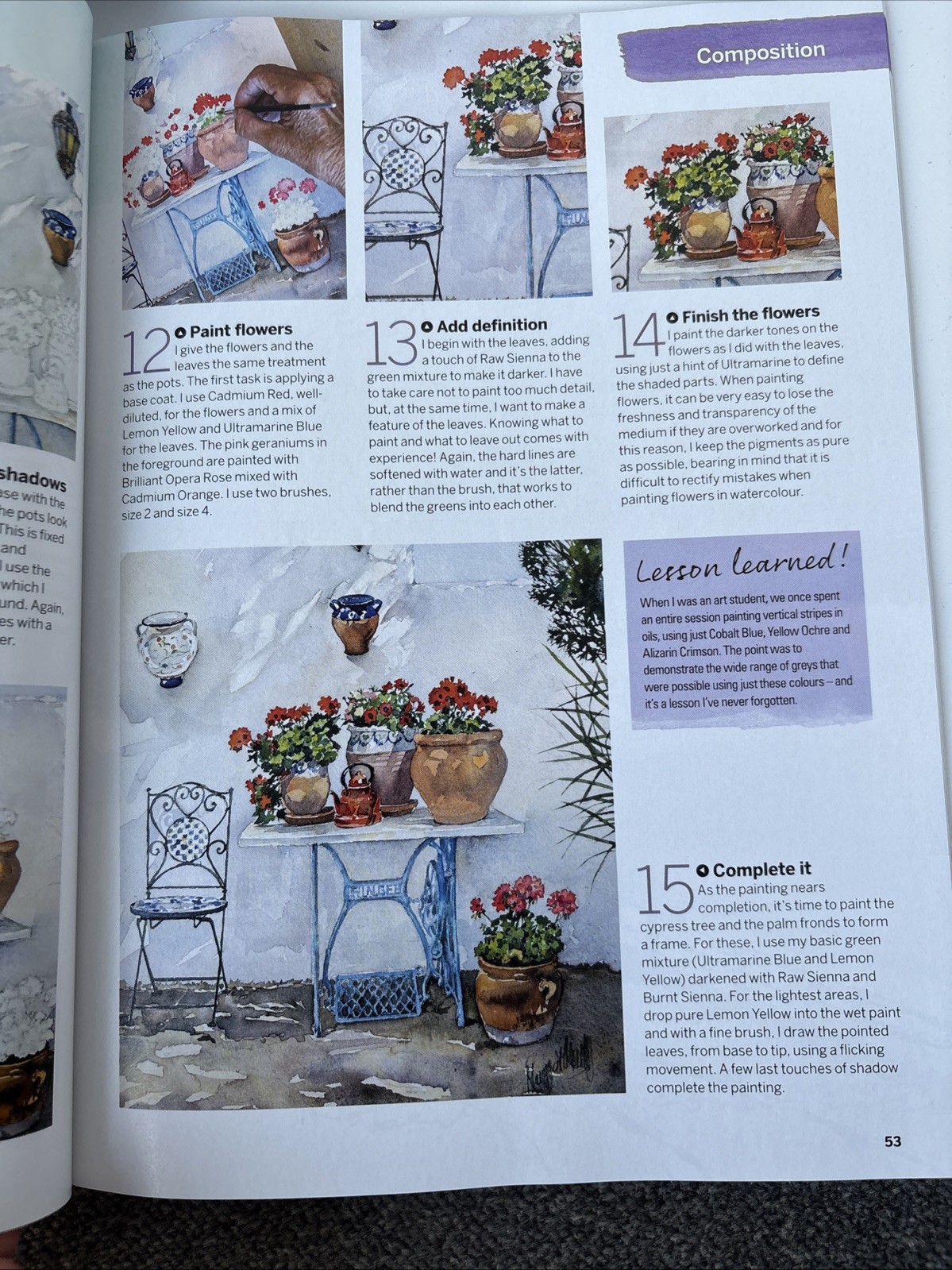 Paint & Draw Beginners Guide To Watercolours 21 Step By Step Tutorials In Depth