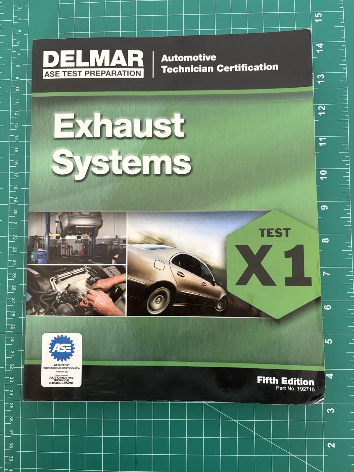 Delmar Cengage Learning ASE Test Prep Exhaust Systems Test X1 5th Ed Paperback