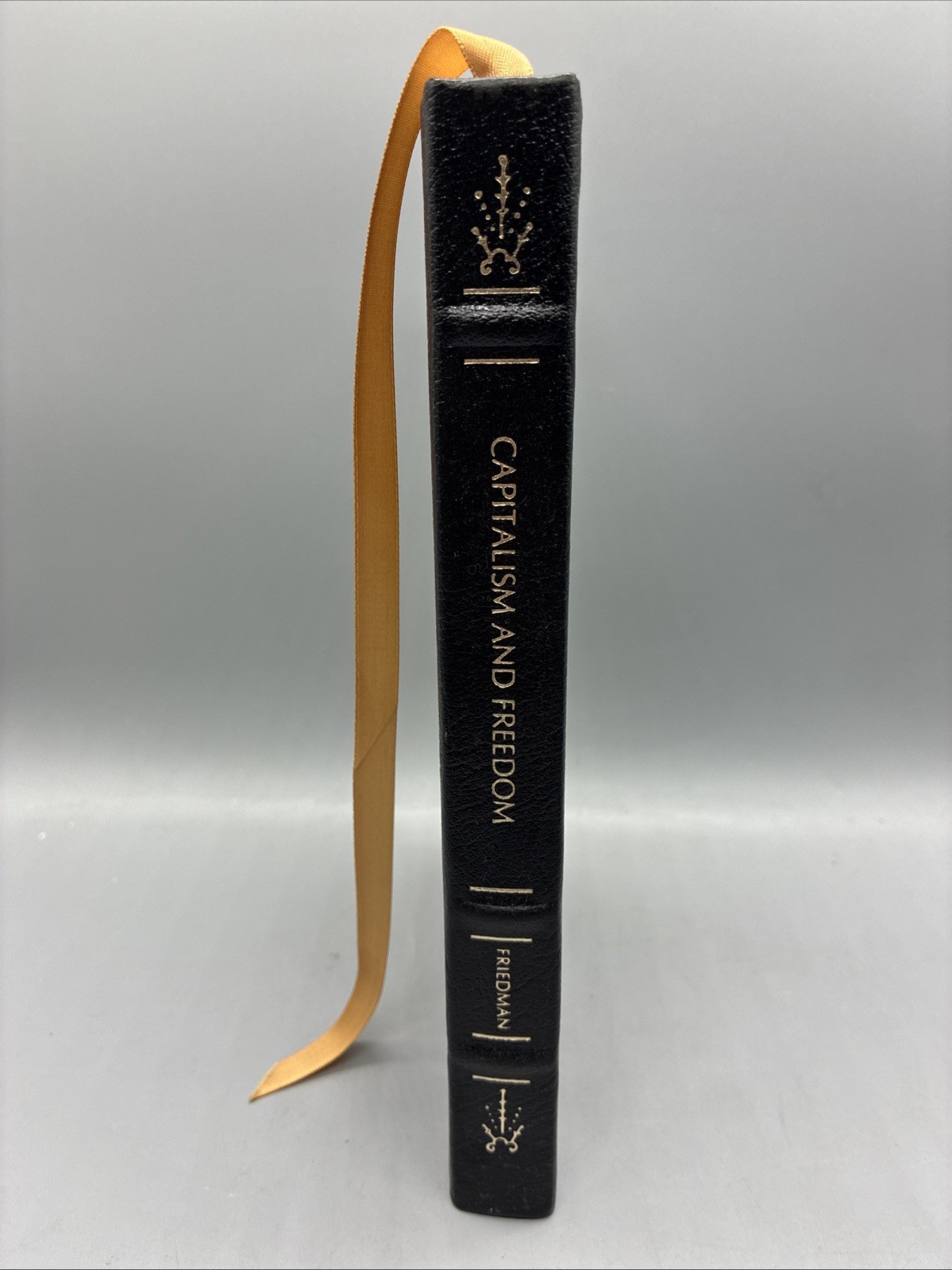 Capitalism And Freedom Milton Friedman Leather HC Classics Of Liberty Library