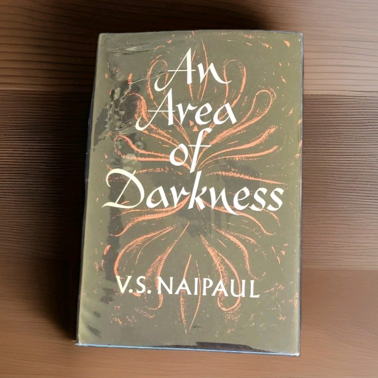 An Area Of Darkness By V.S. Naipaul 1966 Vintage British BCE Mylar HCDJ India